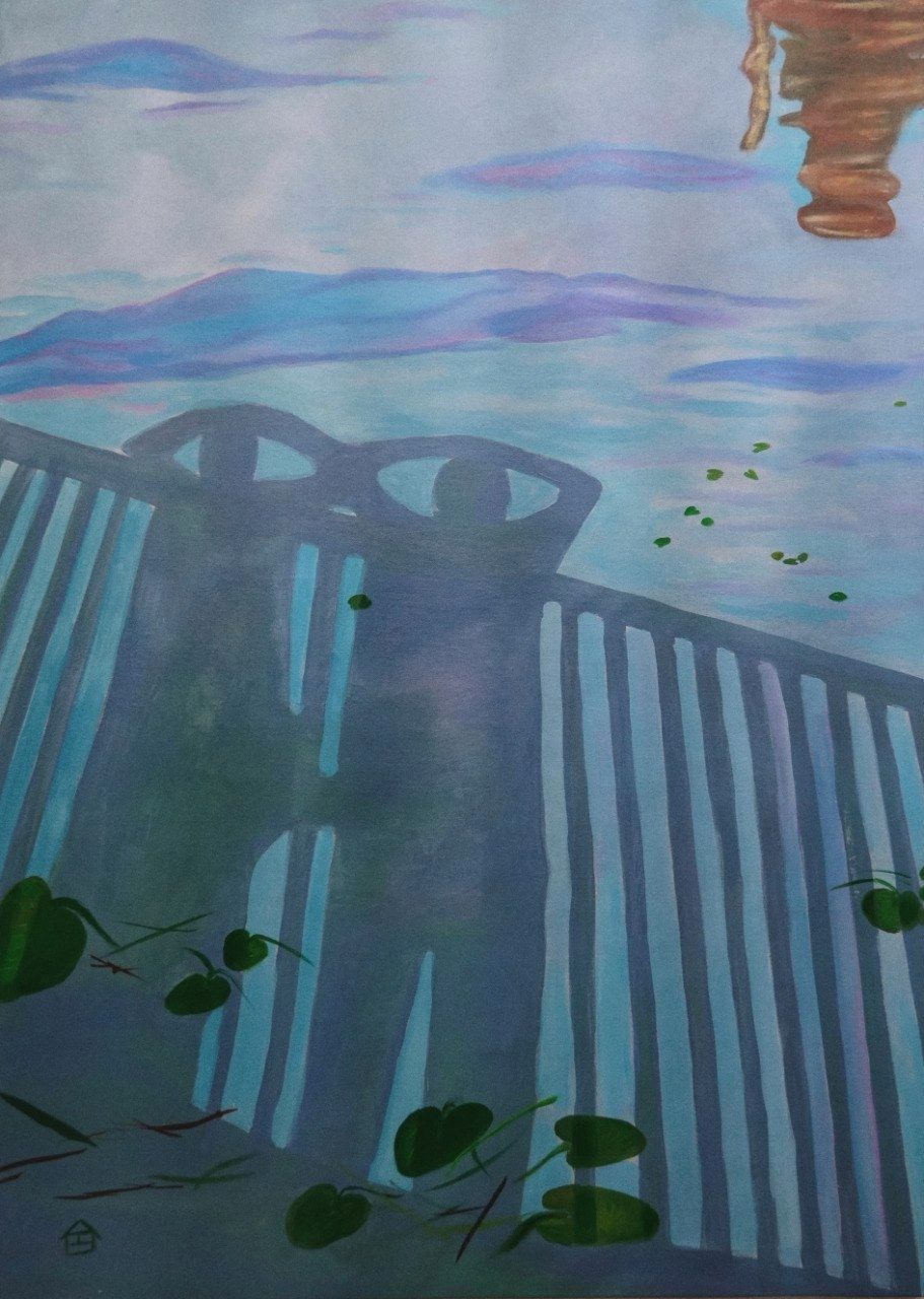 Анна Коноплева (Картина, живопись - 
                  75 x 105 см) Общий взгляд