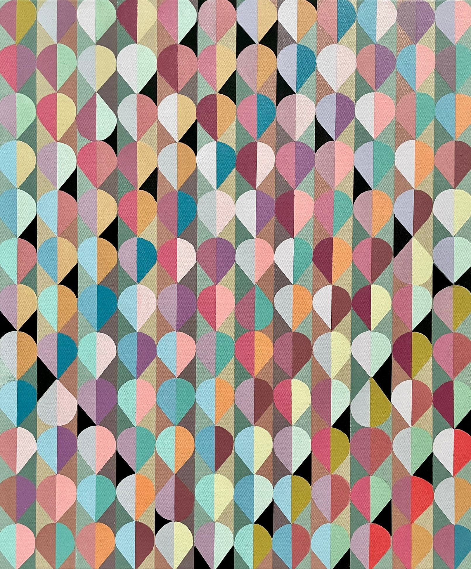 Марина Астахова (Картина, живопись - 
                  50 x 60 см) Drops of Joy 19