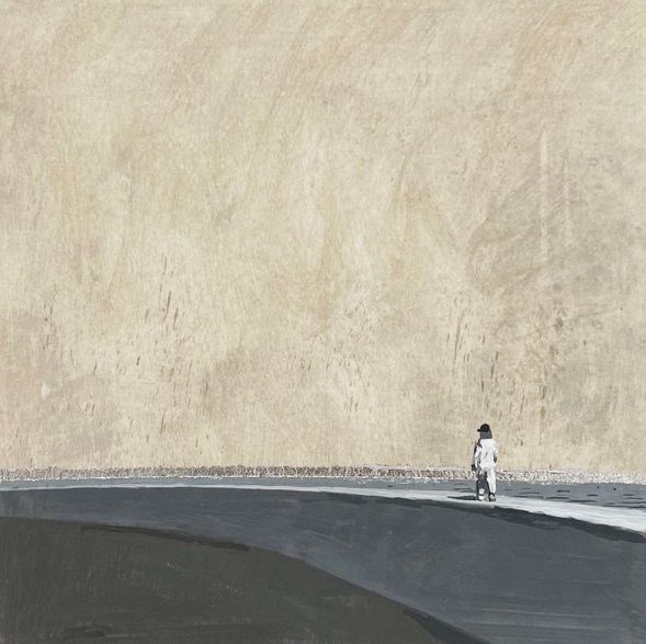 Лера Лыба (Авторская графика - 
                  20 x 20 см) Дорога