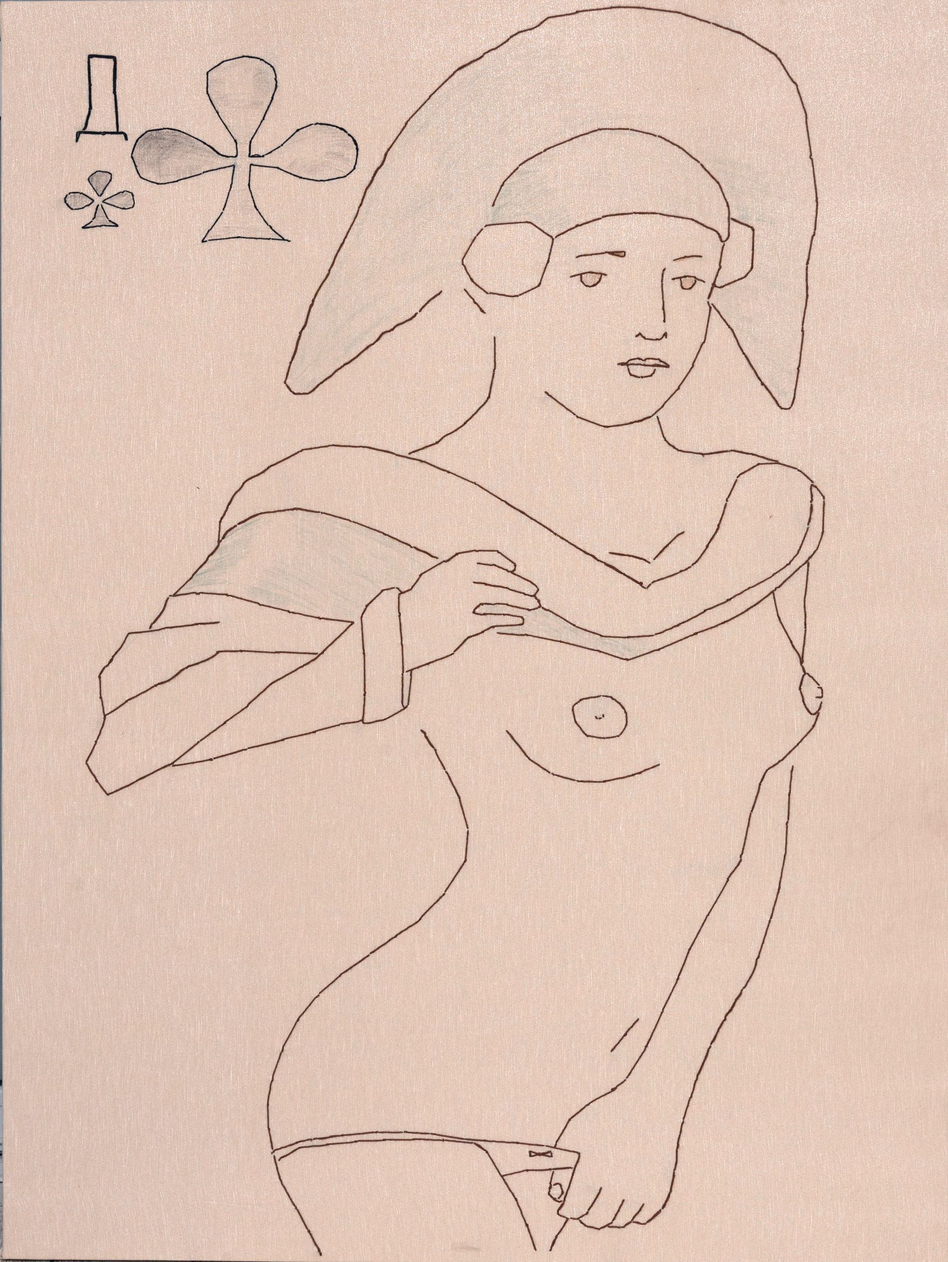 Ангелина Меренкова (Вышивка - 
                  90 x 120 см) Дама