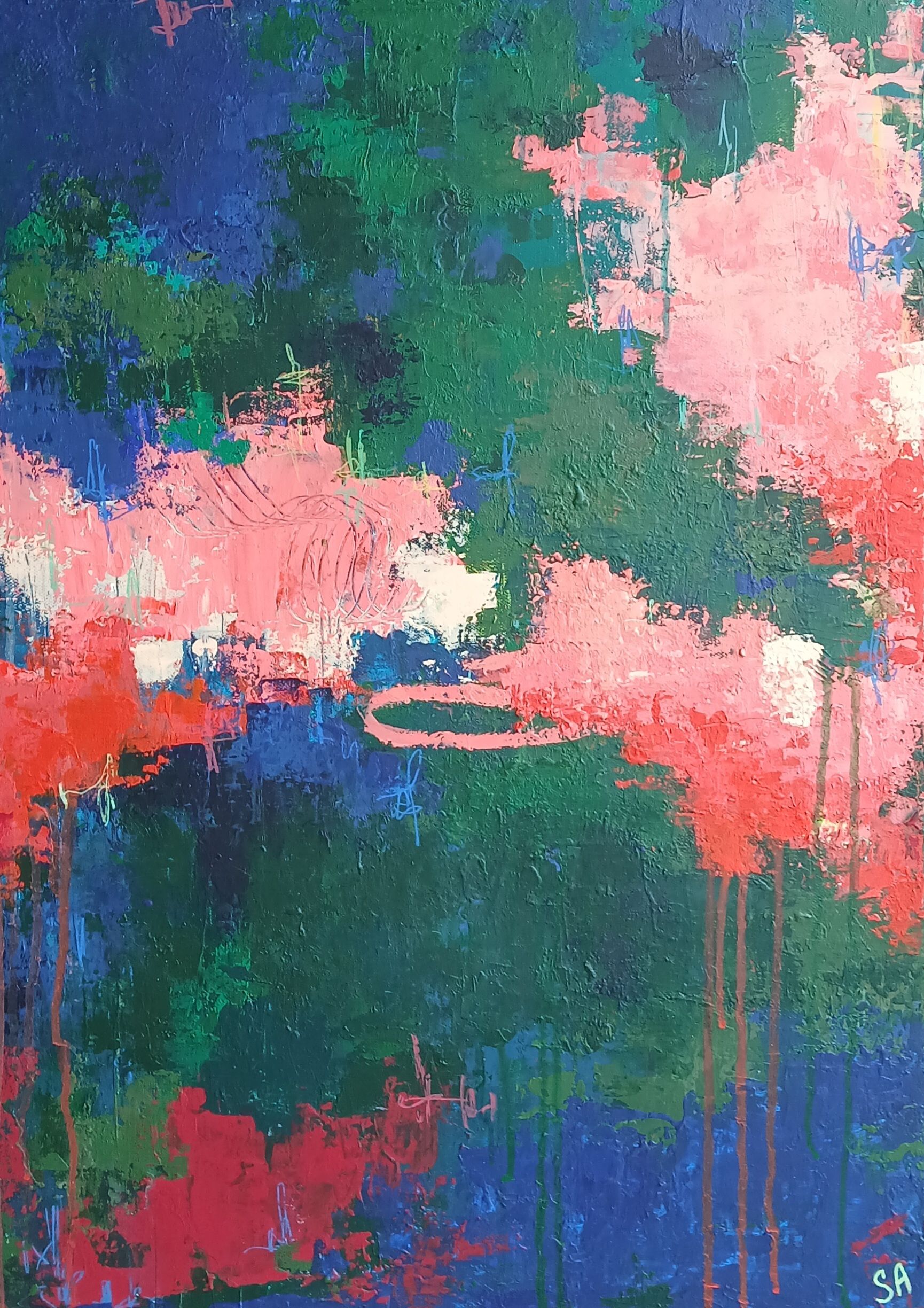 Анастасия Семенцул (Картина, живопись - 
                  50 x 70 см) Мечта