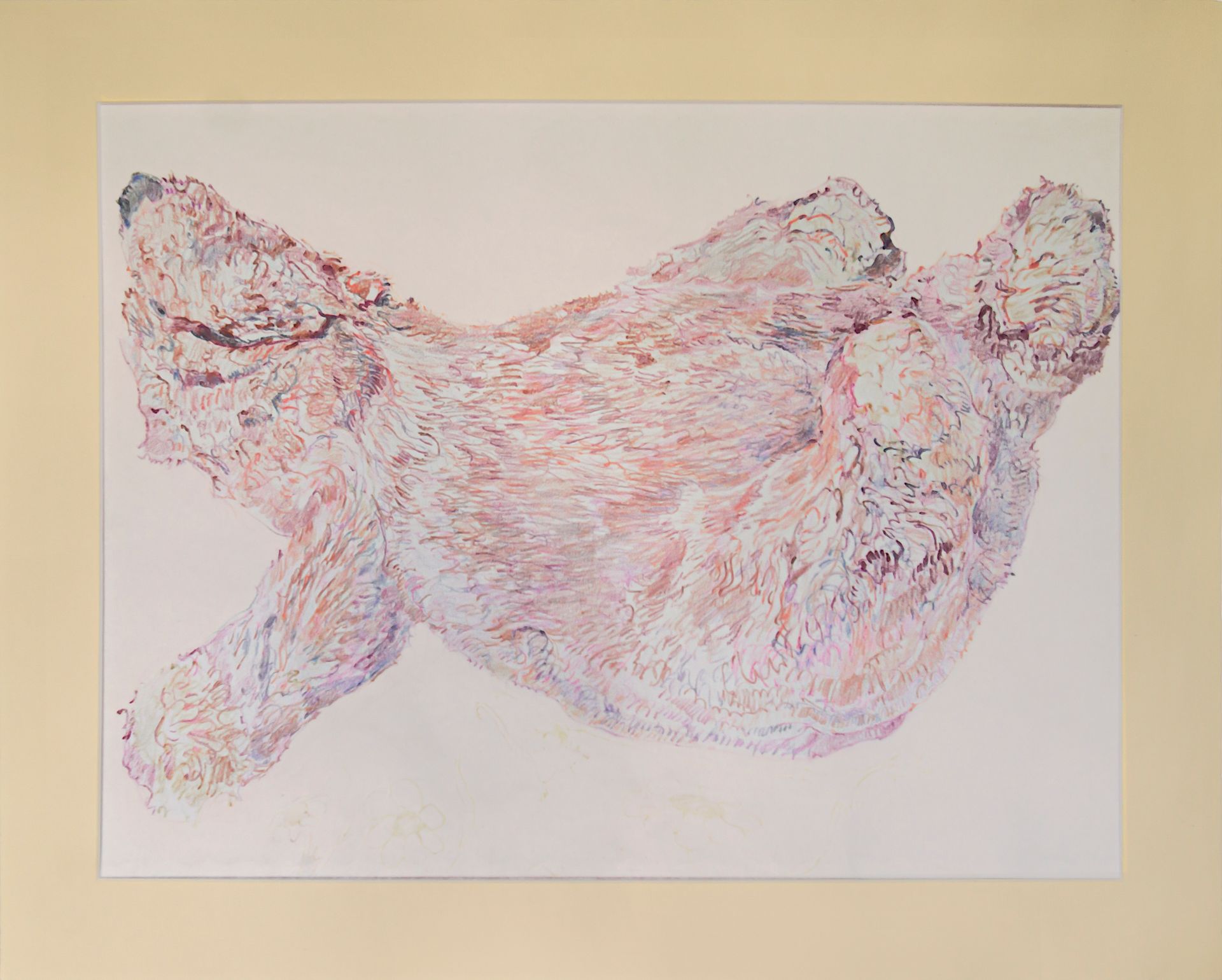 Саша Медведева (Авторская графика - 
                  47 x 38 см) Медвежонок дремлет