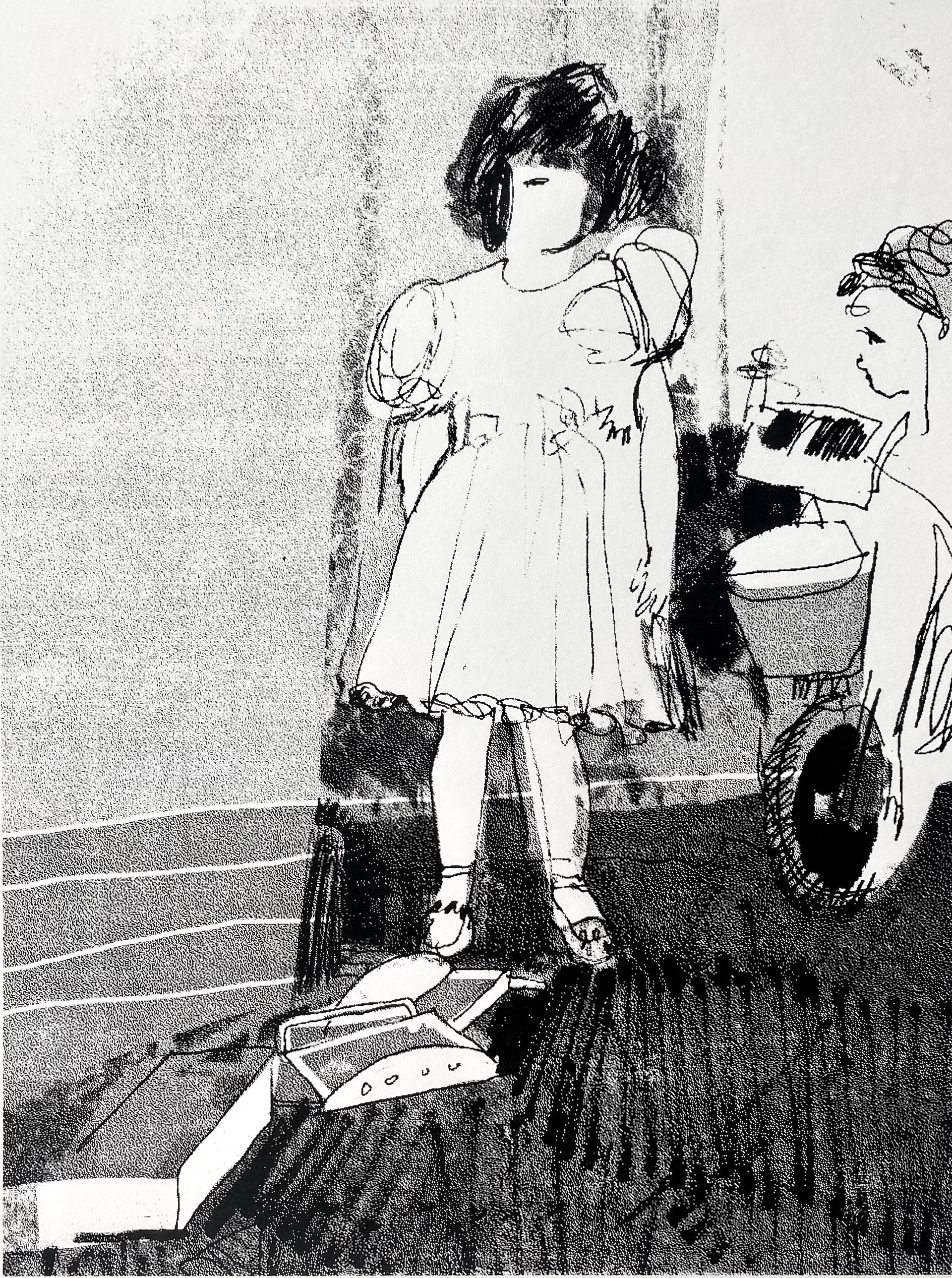 Вероника Федорцова (Графика печатная - 
                  50 x 70 см) Princesses III