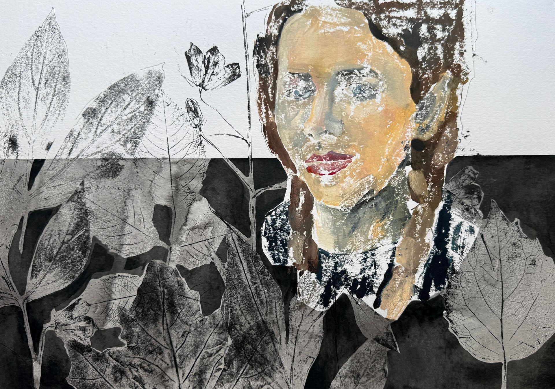 Инна Сумина (Графика печатная - 
                  41.8 x 29.6 см) Это было давно, это было вчера