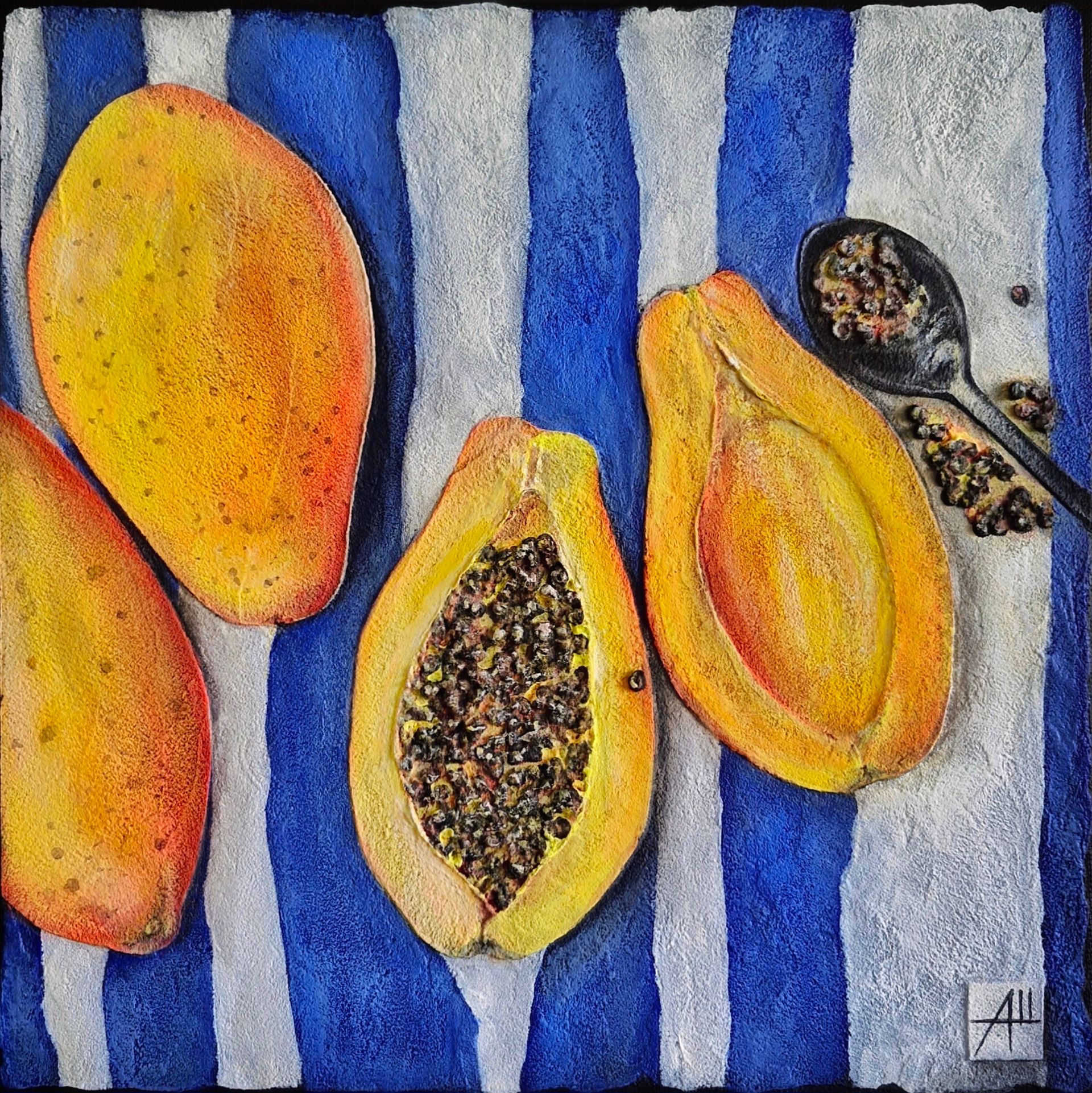 Анна Шуваева (Картина, живопись - 
                  30 x 30 см) Вкус лета