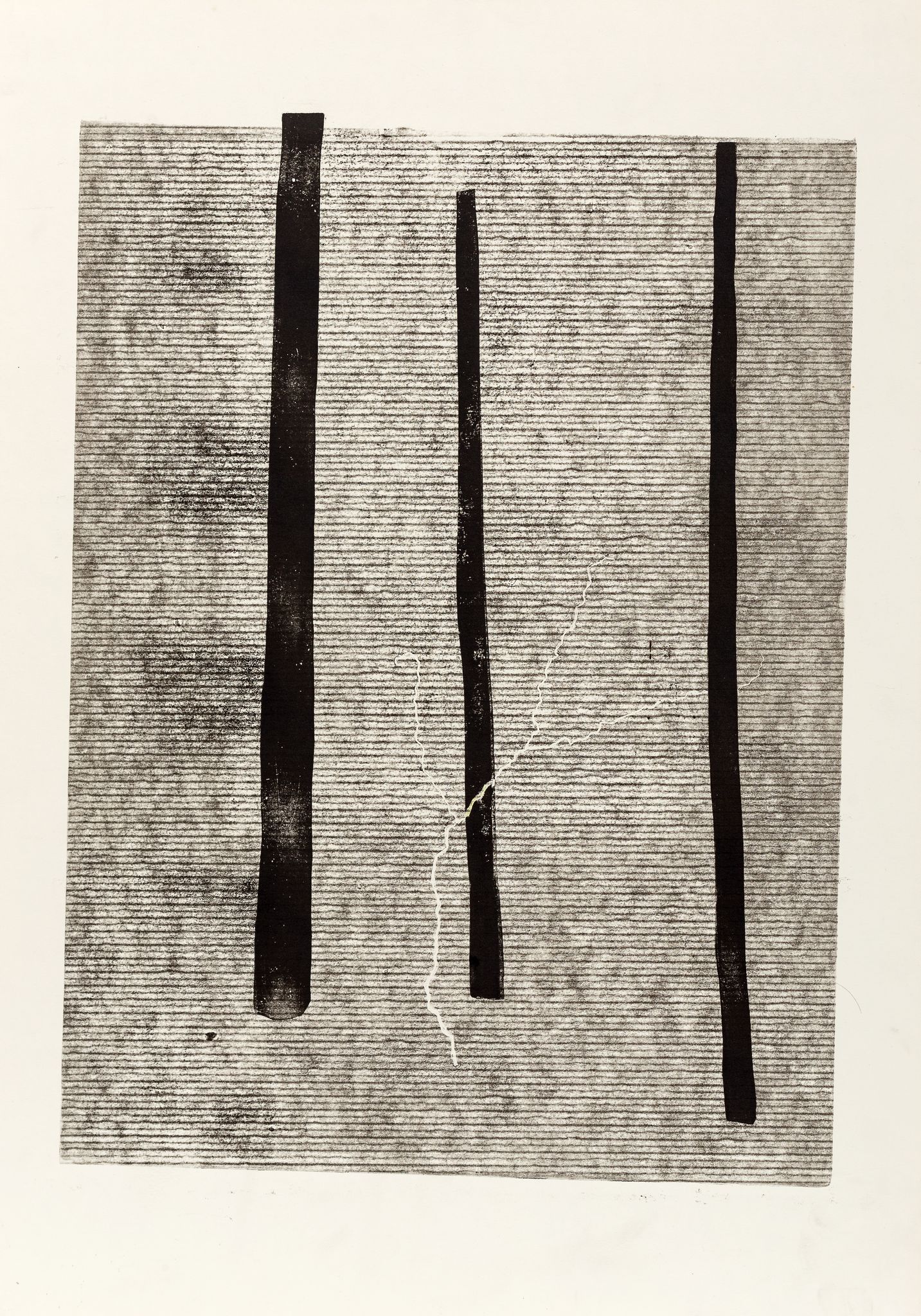 Александра Гарт (Графика печатная - 
                  44 x 61 см) Без названия