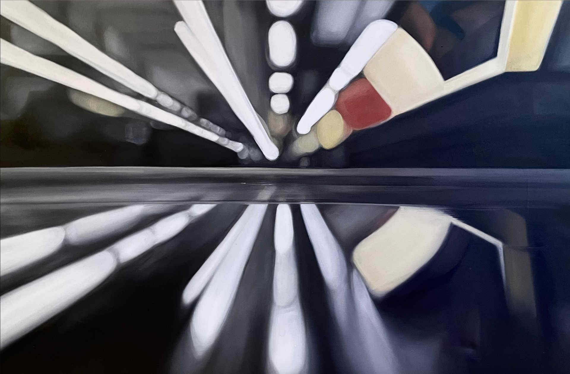 Мария Абрамова (Картина, живопись - 
                  80 x 60 см) Pathways IV