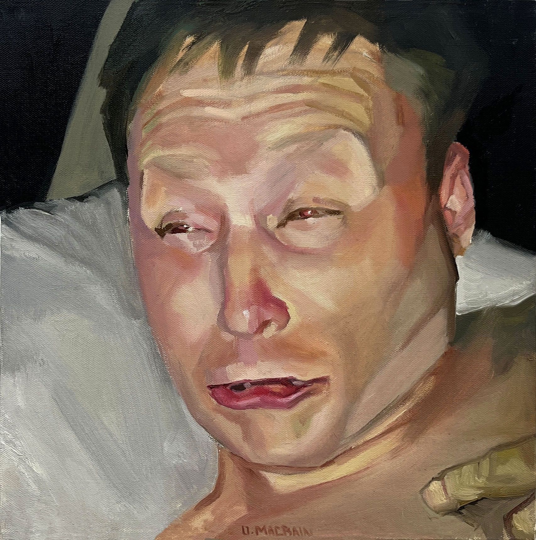O. Macbain (Картина, живопись - 
                  40 x 40 см) Limmy