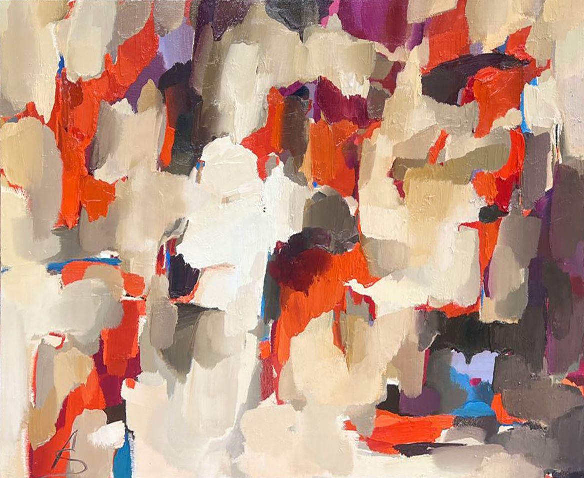 Анастасия Георгиевская (Картина, живопись - 
                  100 x 80 см) Bright Moment 5