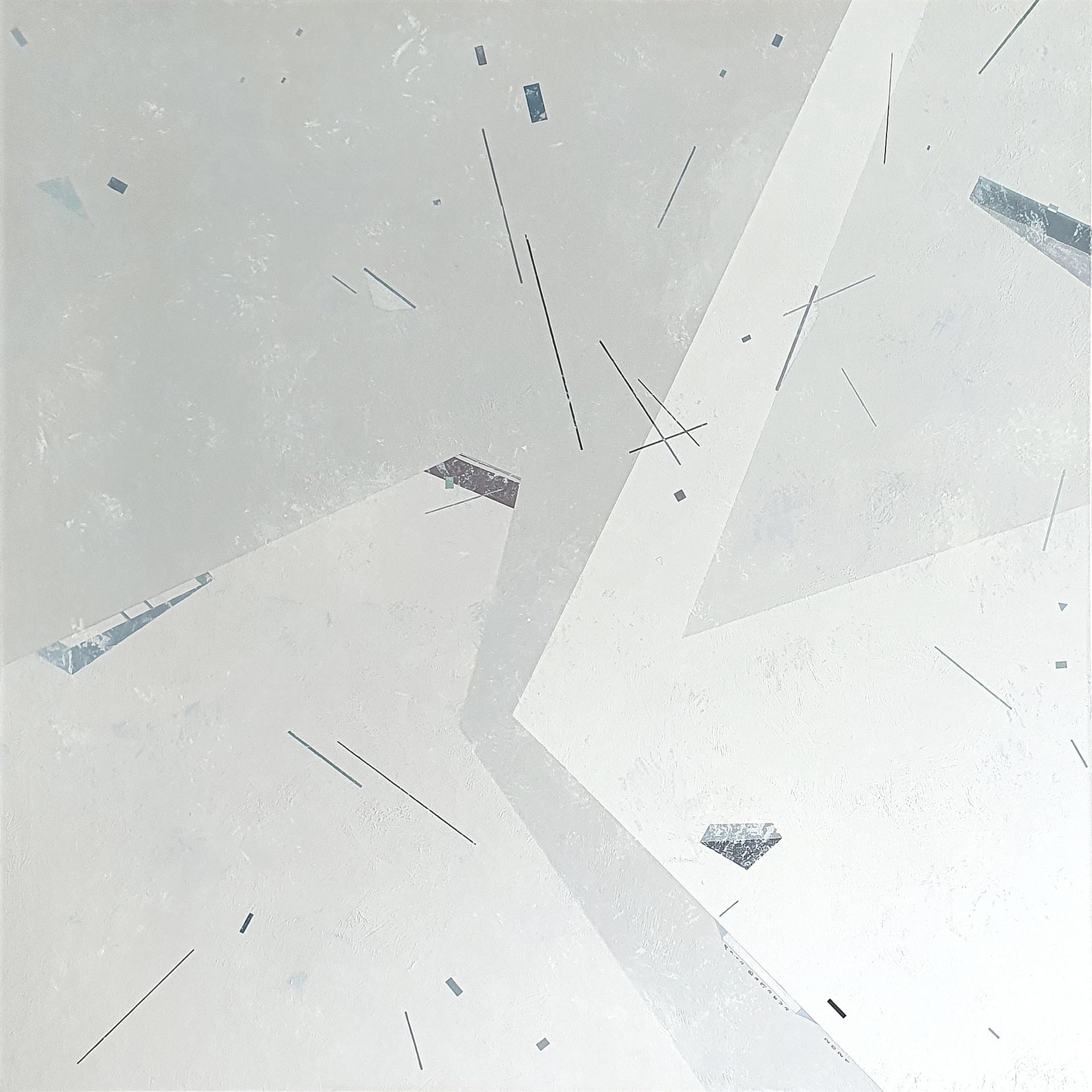 Ася Багаева (Картина, живопись - 
                  120 x 120 см) Звук металла. Часть 1