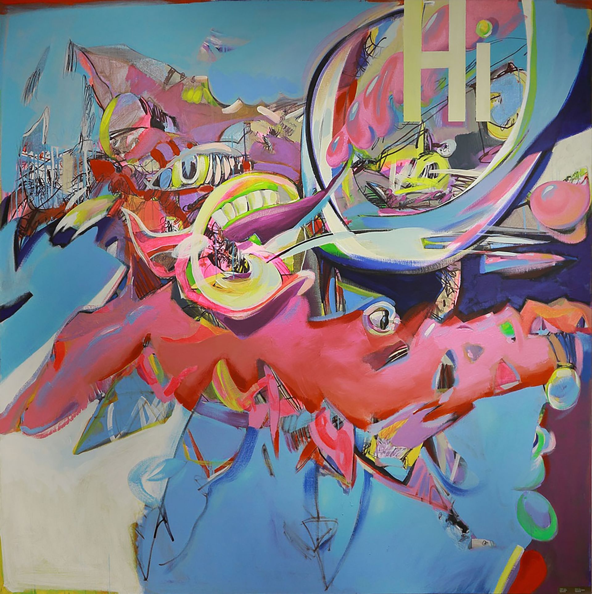 Илья Юсупов (Картина, живопись - 
                  160 x 160 см) Hi
