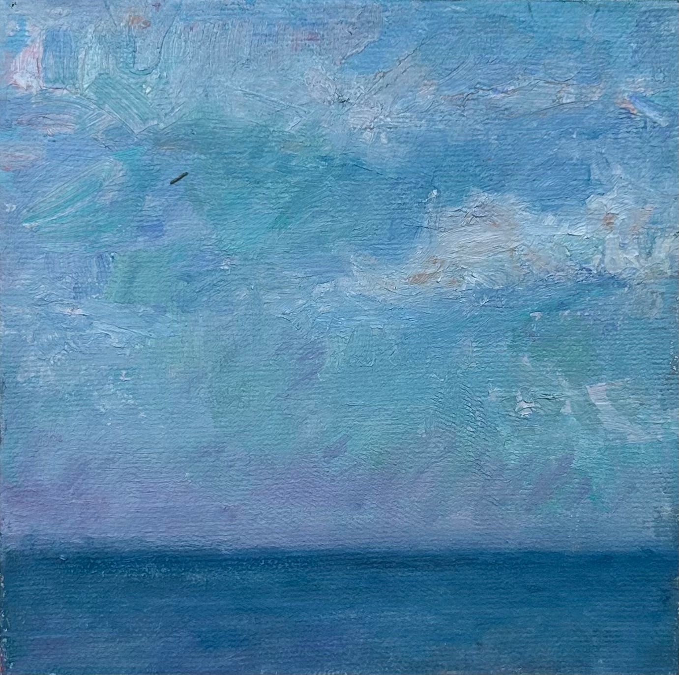 Екатерина Потапова (Картина, живопись - 
                  18 x 18 см) Вечер