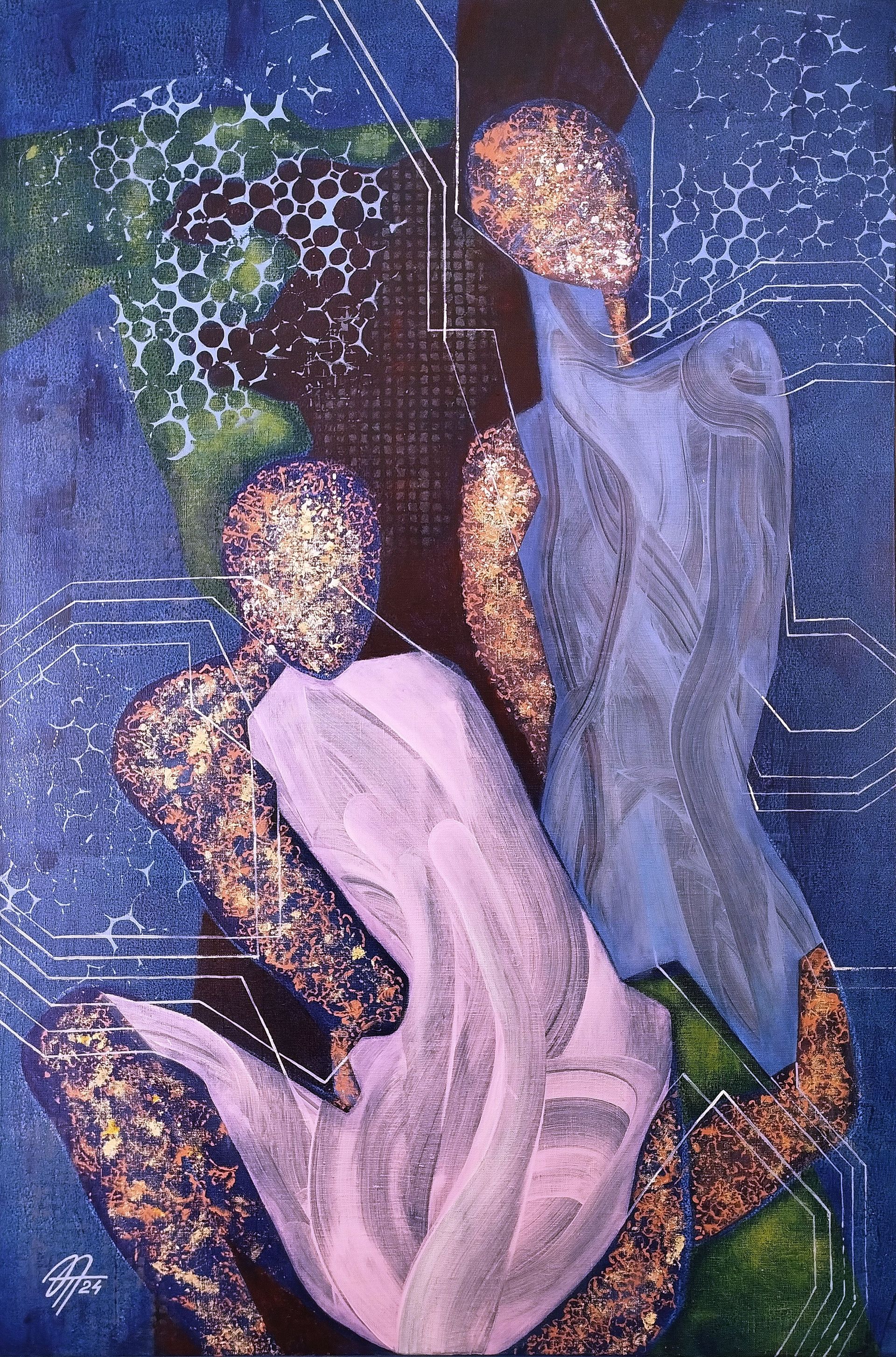 Татьяна Нега (Картина, живопись - 
                  80 x 120 см) Бесполезные тела II