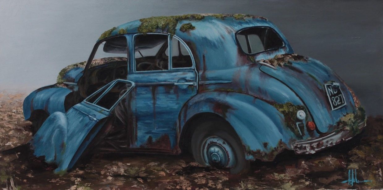 Алексей Маленко (Картина, живопись - 
                  100 x 50 см) Morris Oxford