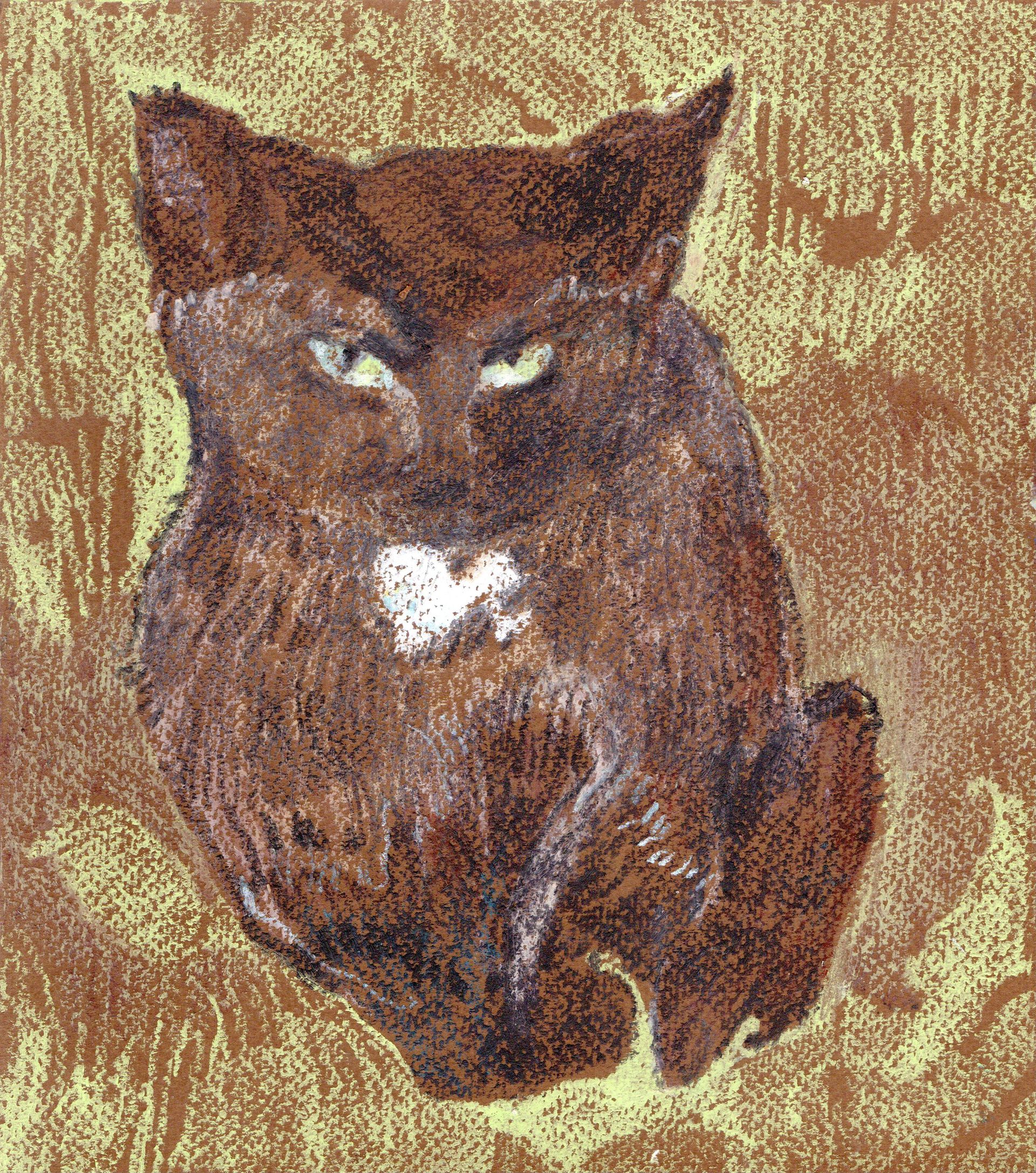 Саша Медведева (Авторская графика - 
                  21 x 24 см) Маленький демон
