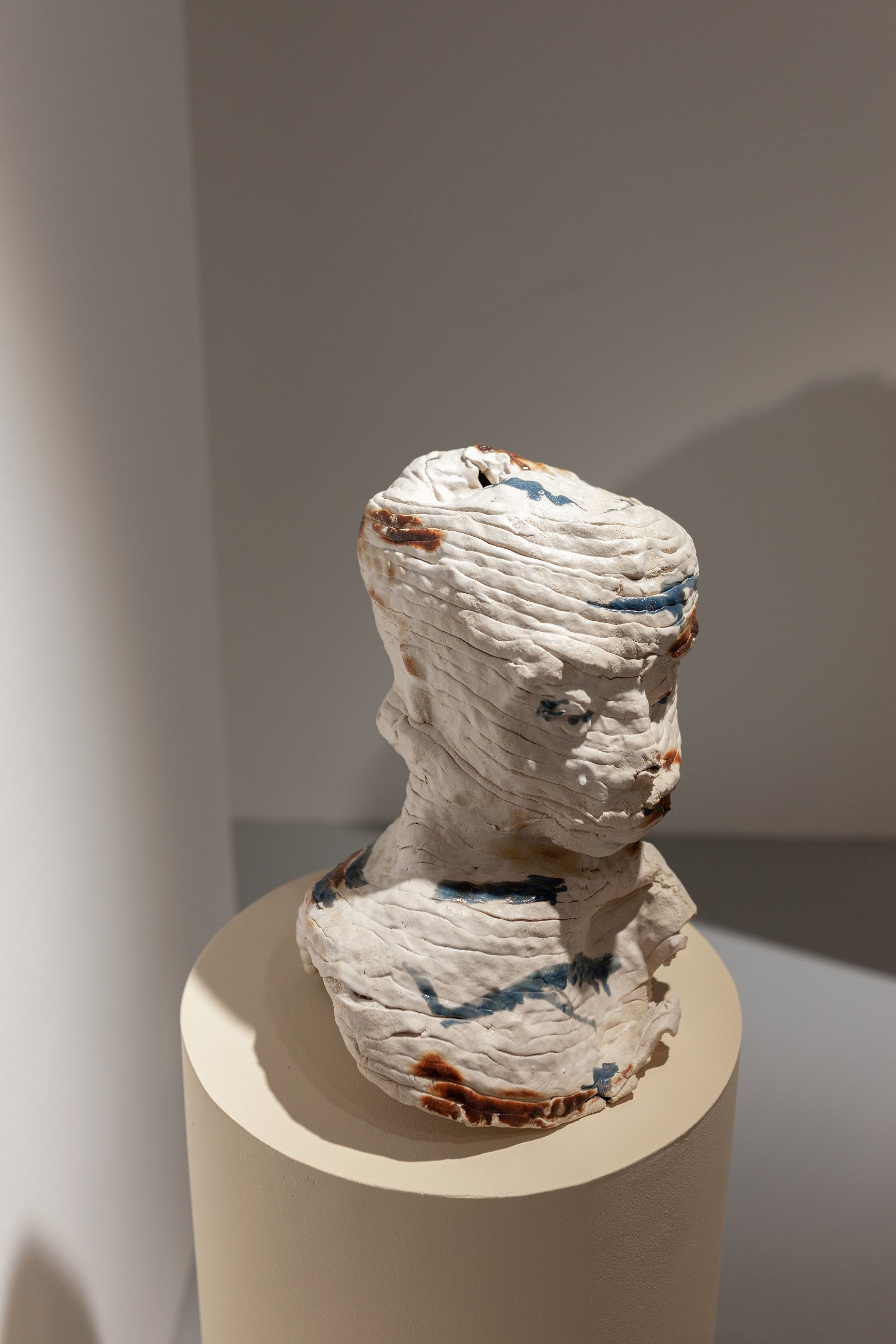 Алена Кость (Скульптура - 
                  31 x 34 см) Голова N3