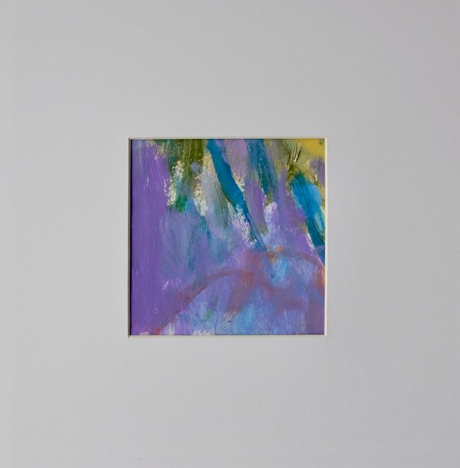 Алина Магомедова (Авторская графика - 
                  30 x 30 см) Весна. Флористика