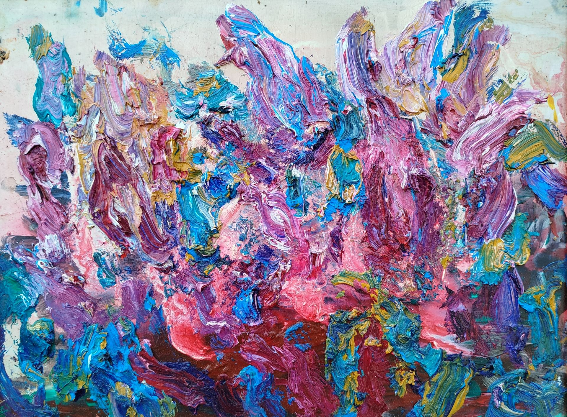 Денис Козловский (Картина, живопись - 
                  40 x 30 см) Буйная сирень