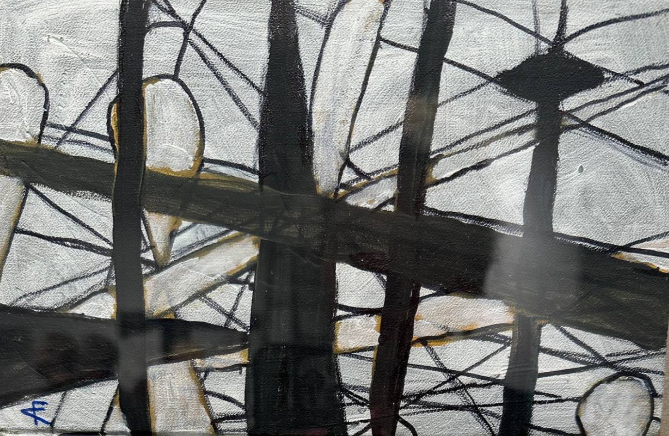 Клара Голицына (Авторская графика - 
                  22.5 x 14 см) Интерьер