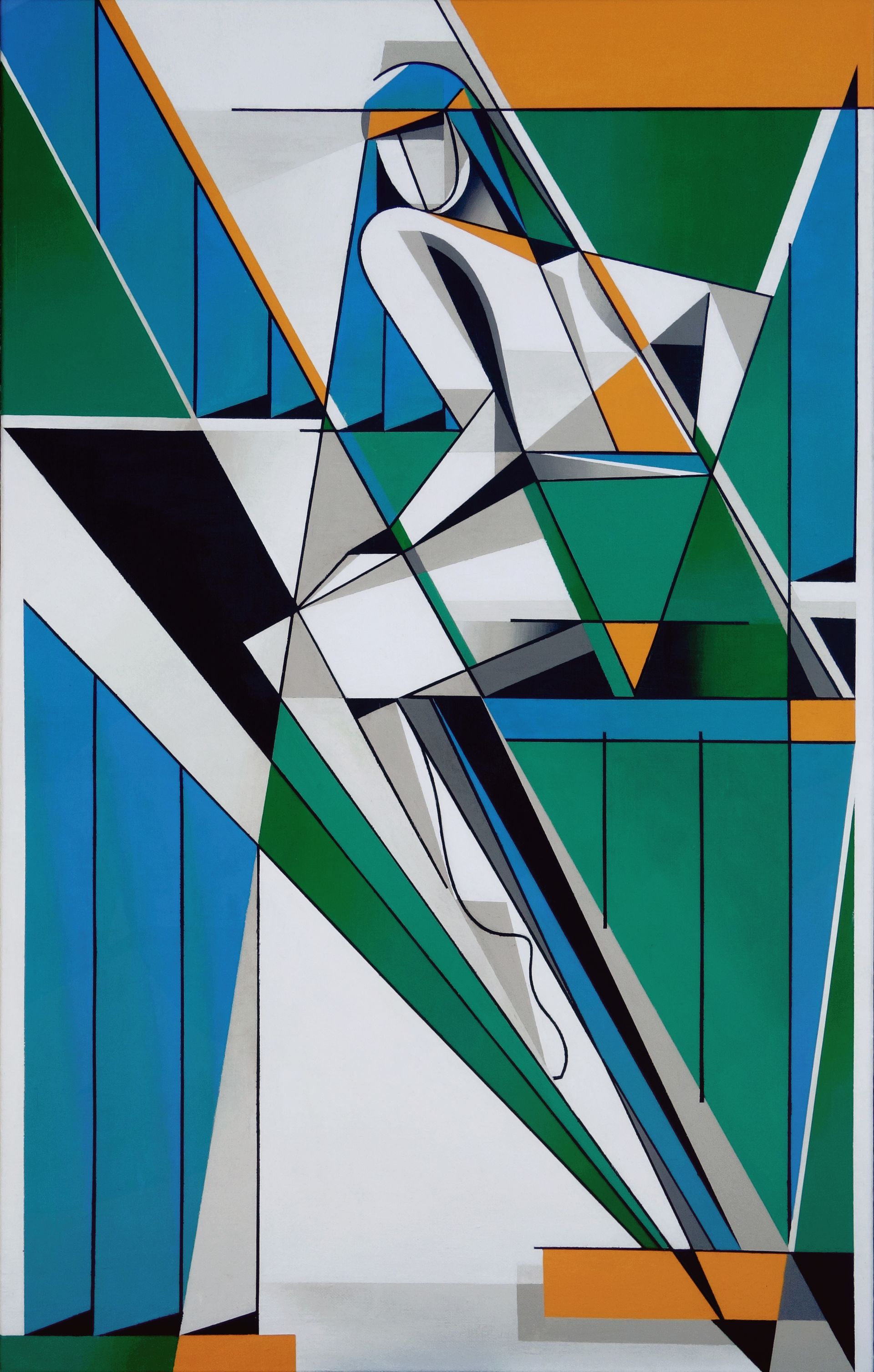 Максим Базаров (Картина, живопись - 
                  50 x 80 см) Фигура №2