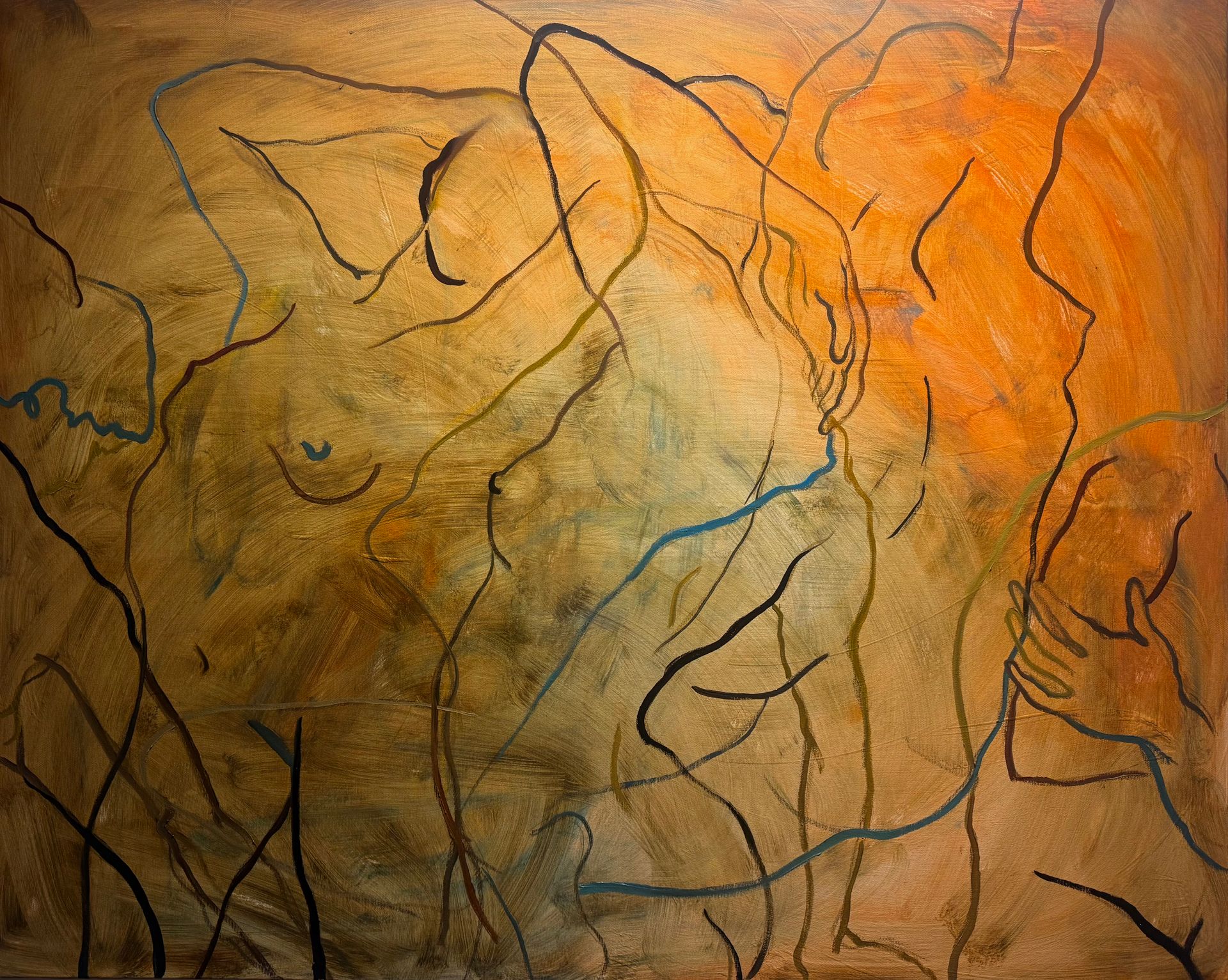 Мария Тихонова (Картина, живопись - 
                  125 x 100 см) Пробуждение