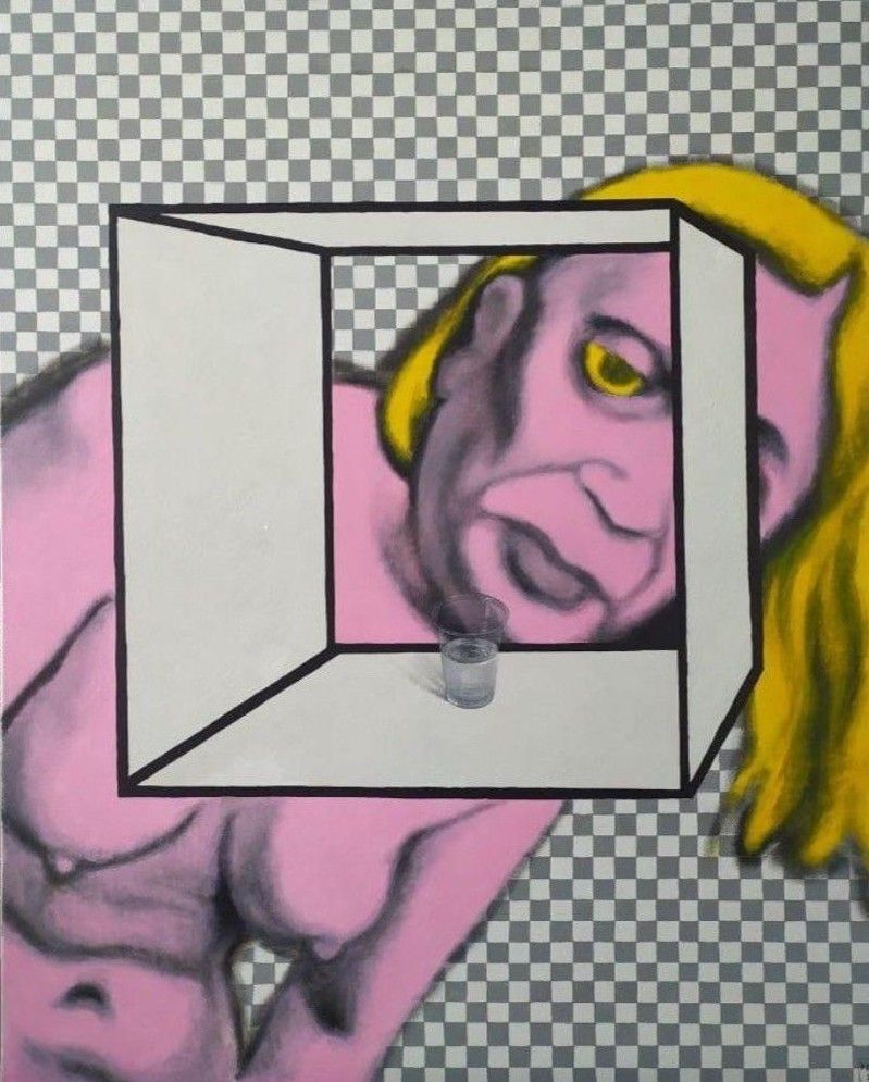 Анна Проказова (Картина, живопись - 
                  80 x 100 см) Присутствие, предчувствие