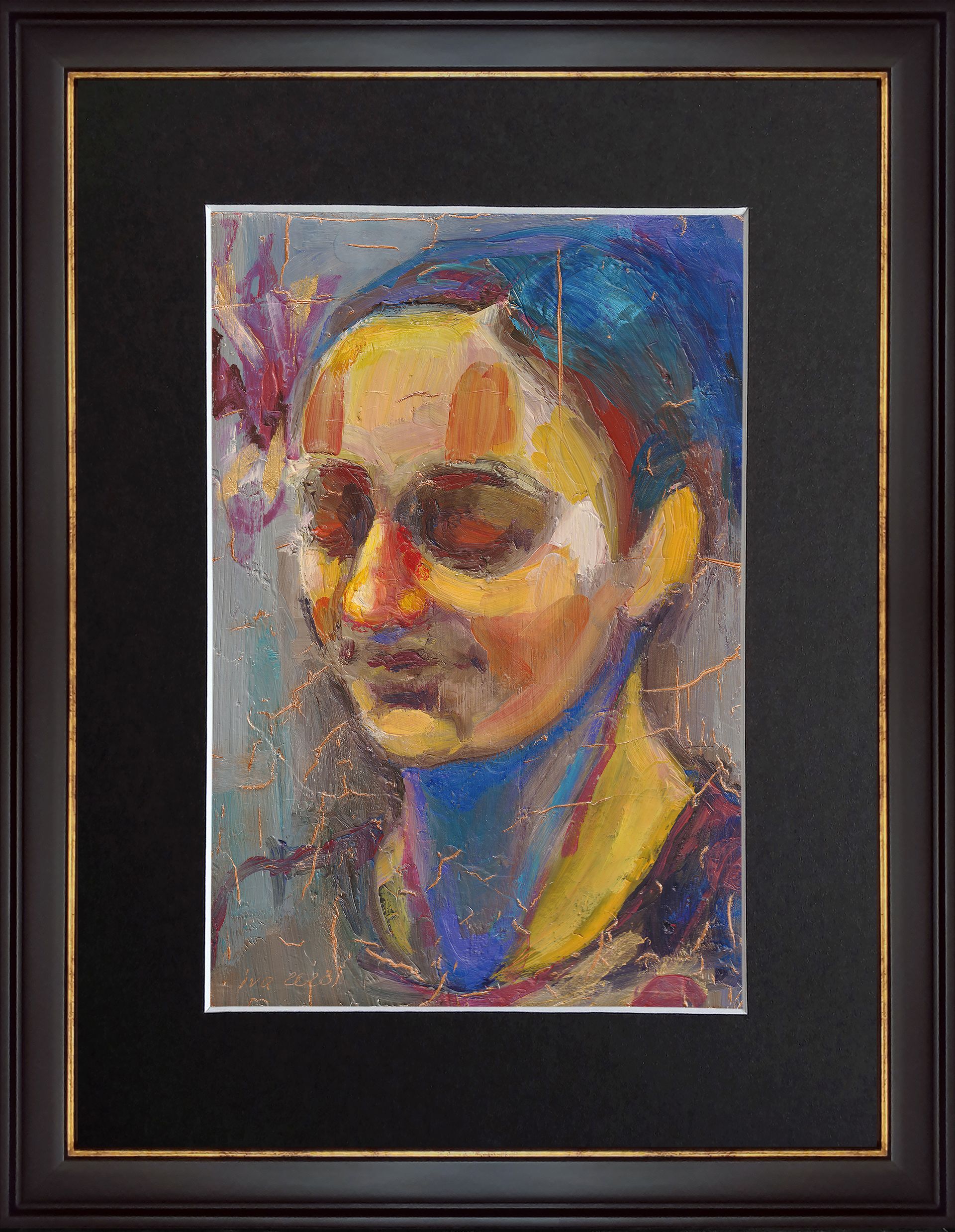 Татьяна Ивченкова (Картина, живопись - 
                  33 x 43 см) Traces du temps (Следы времени)