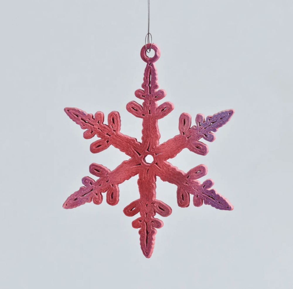 Данил Карамушкин (Скульптура - 
                  10 x 10 см) Snowflake № 07