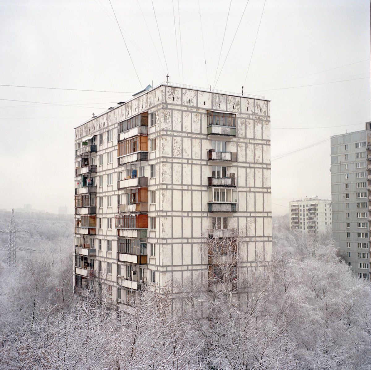 Оля Иванова (Фотография - 
                  30 x 30 см) Winter view
