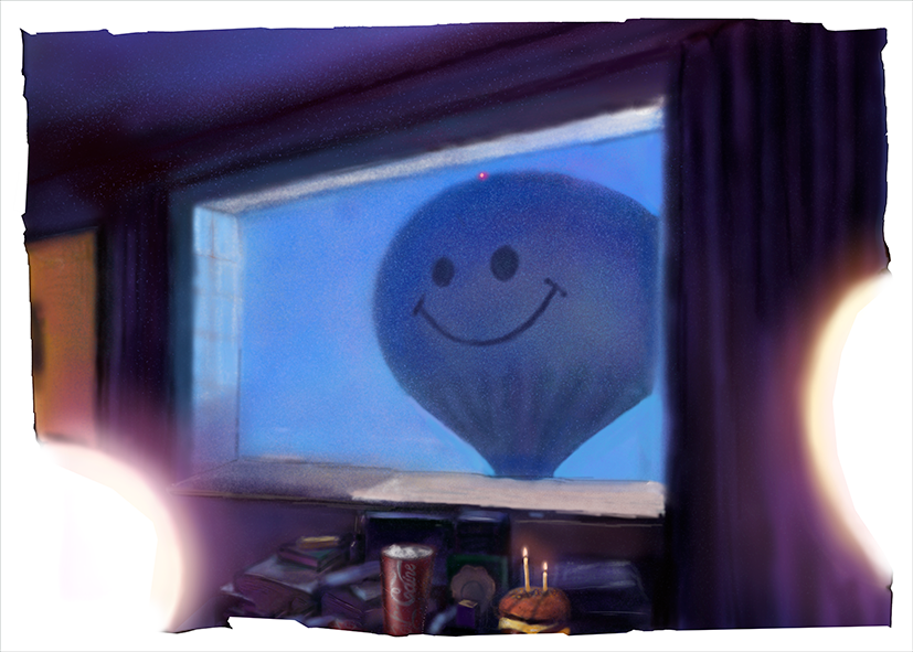 Александр Лемиш (Графика печатная - 
                  70 x 50 см) Без названия