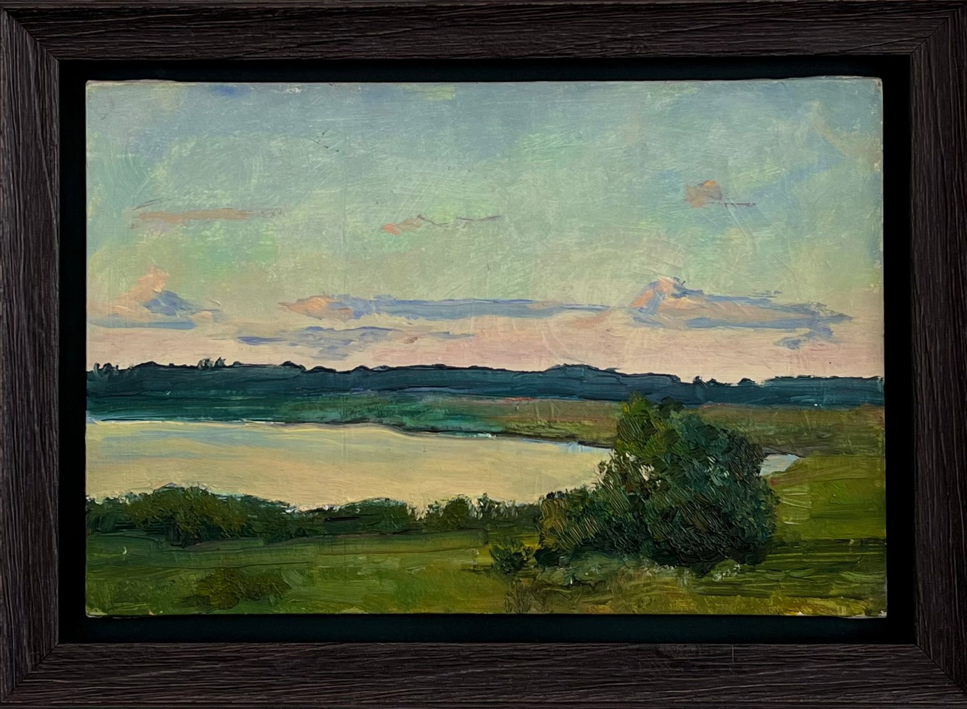 Алина Хоняк (Картина, живопись - 
                  36.5 x 26.5 см) Сумерки