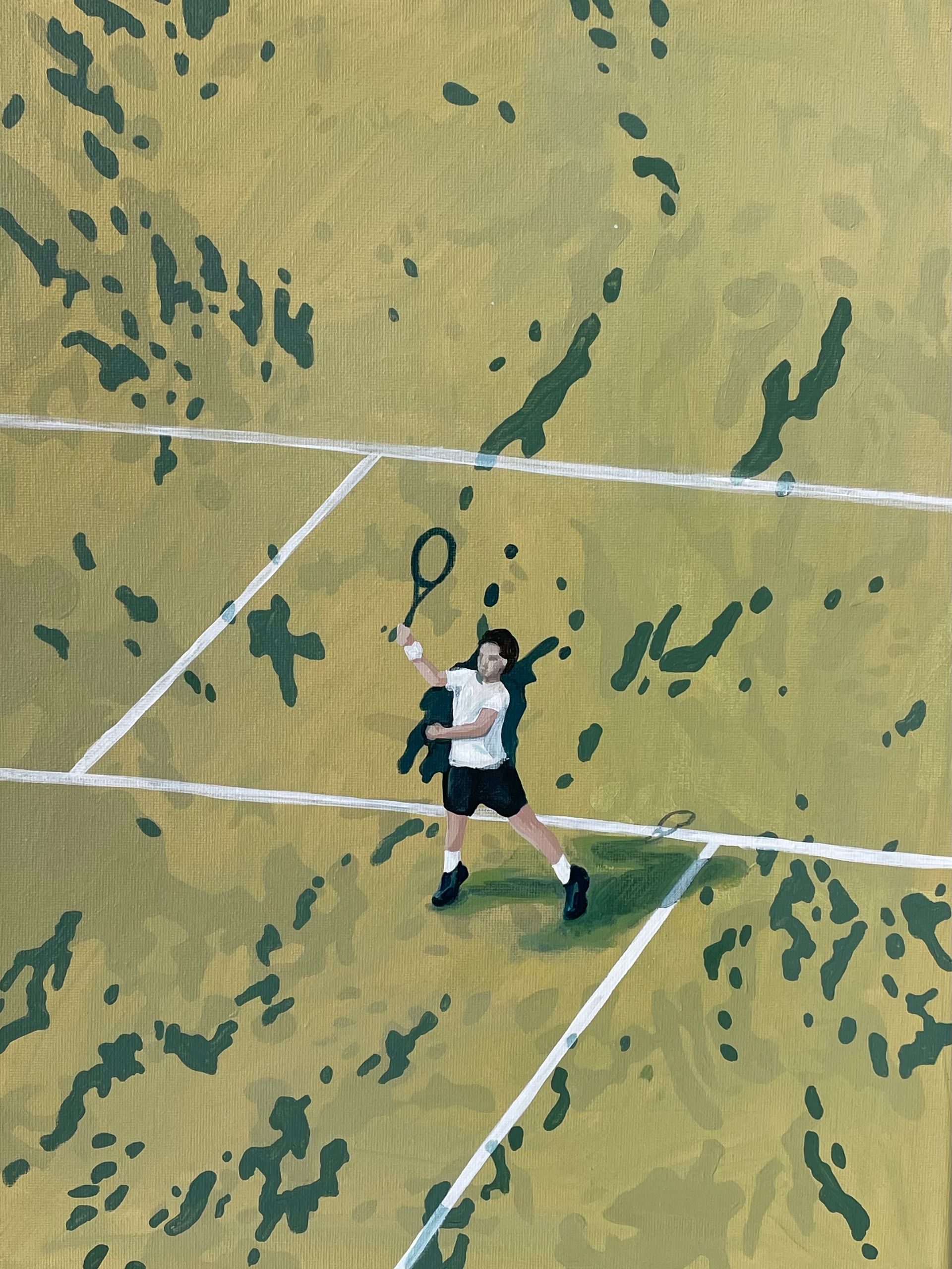 Виктория Никулочкина (Картина, живопись - 
                  30 x 40 см) Теннис