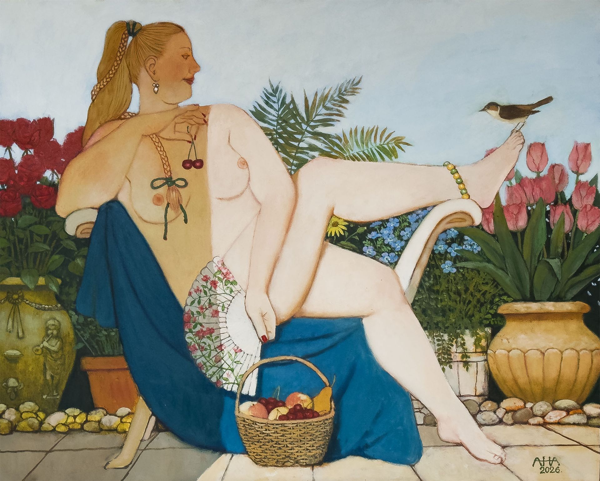 Андрей Аверьянов (Картина, живопись - 
                  110 x 90 см) Лето