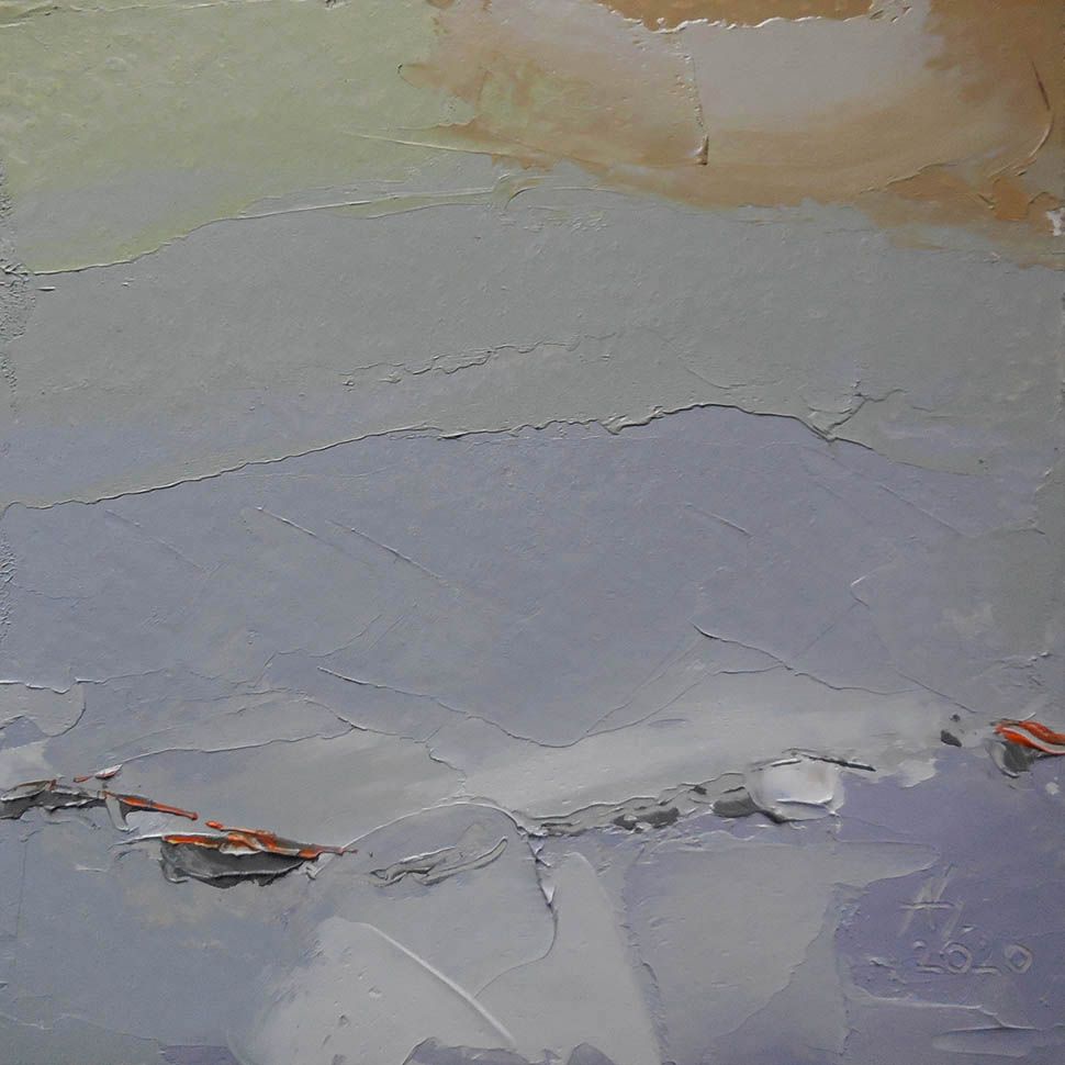 Андрей Шенгелия (Картина, живопись - 
                  13.5 x 13.5 см) Дальняя