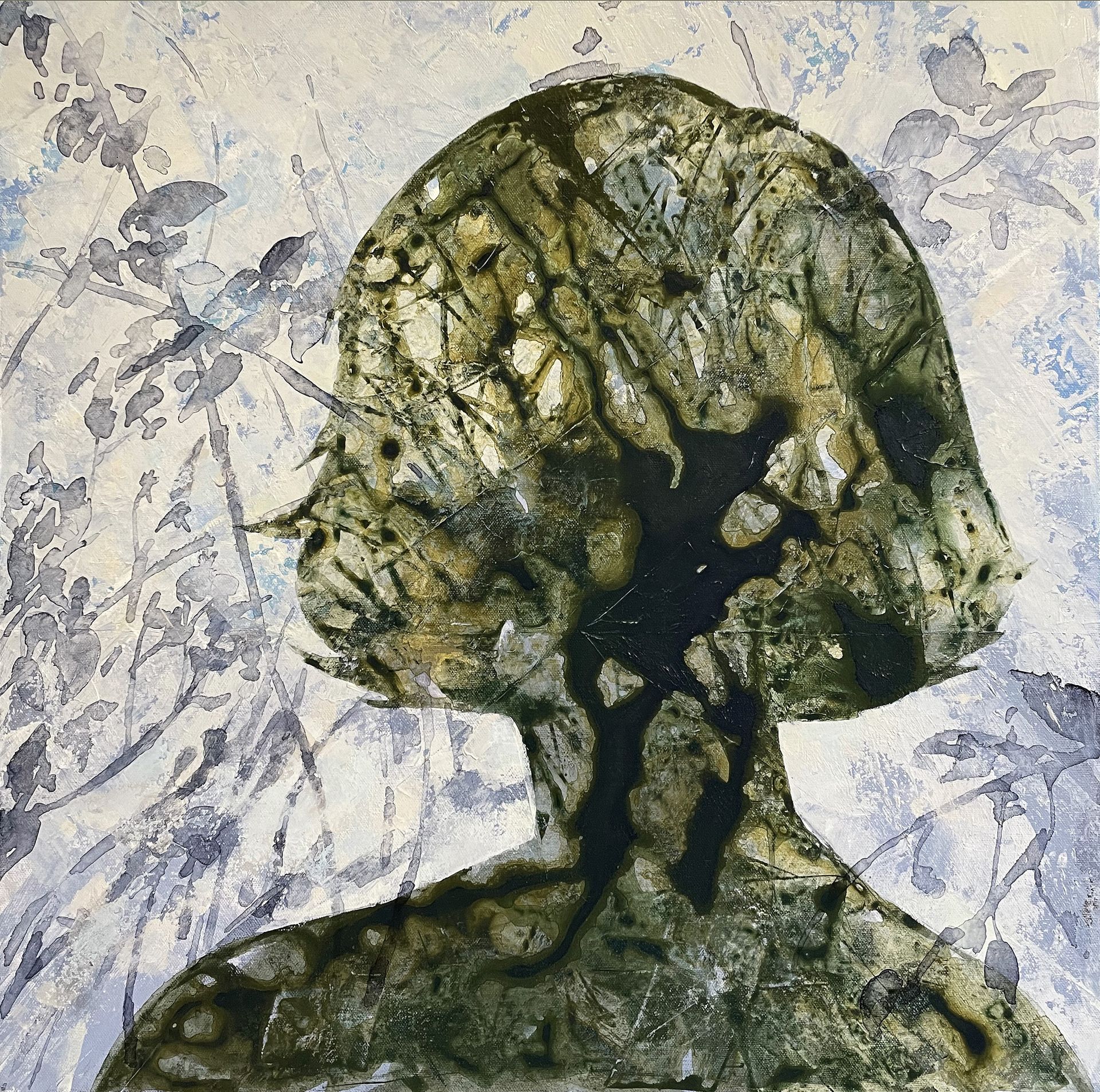 Nadya Mamonova (Картина, живопись - 
                  60 x 60 см) Проявленность