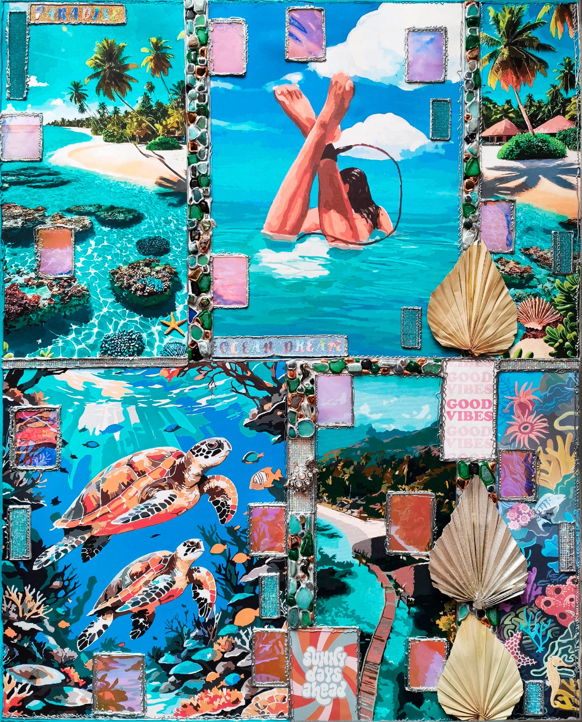 Ирина БАСТ (Картина, живопись - 
                  80 x 100 см) Мальдивы