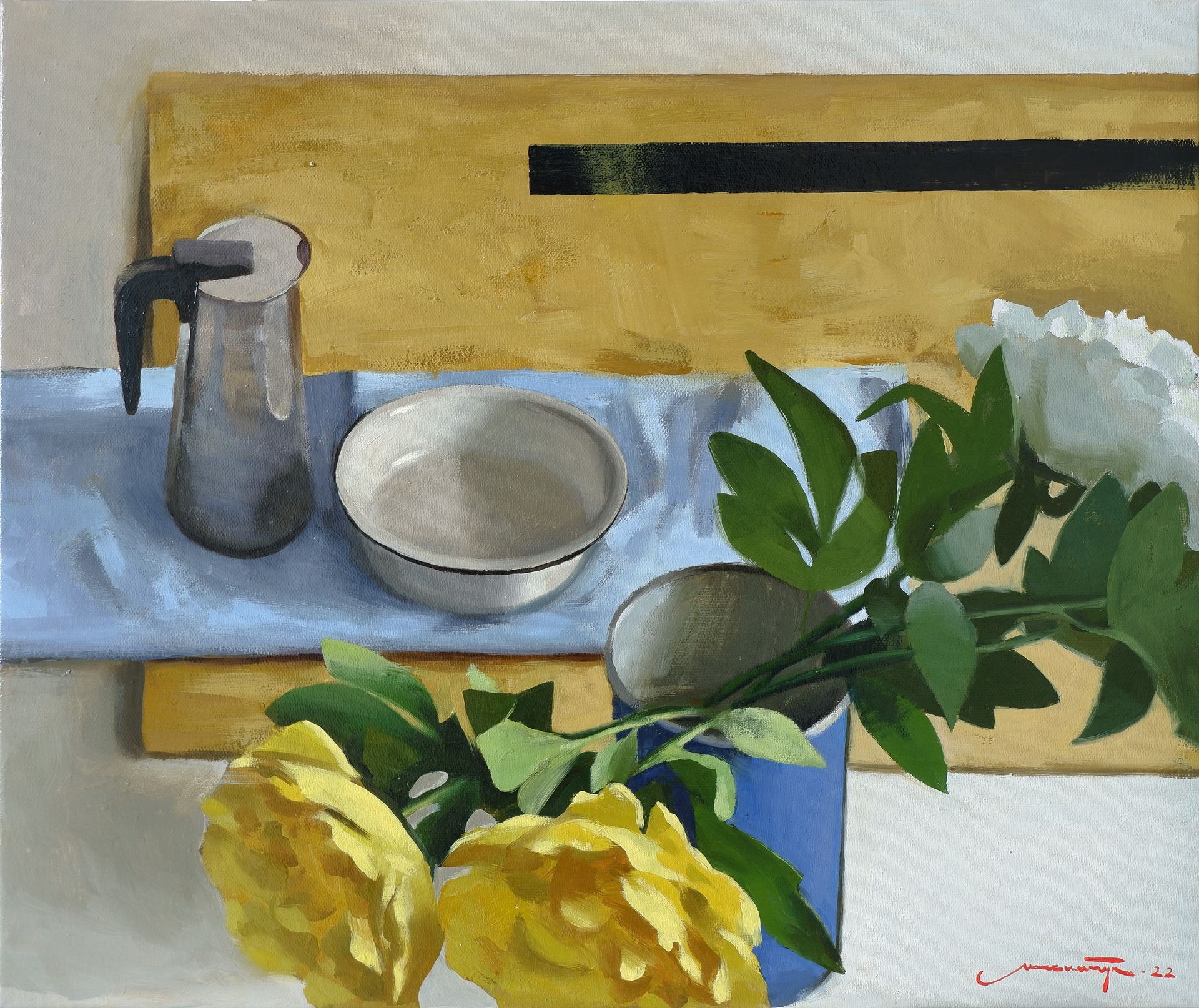 Никита Максимчук (Картина, живопись - 
                  55 x 46 см) Дневной свет