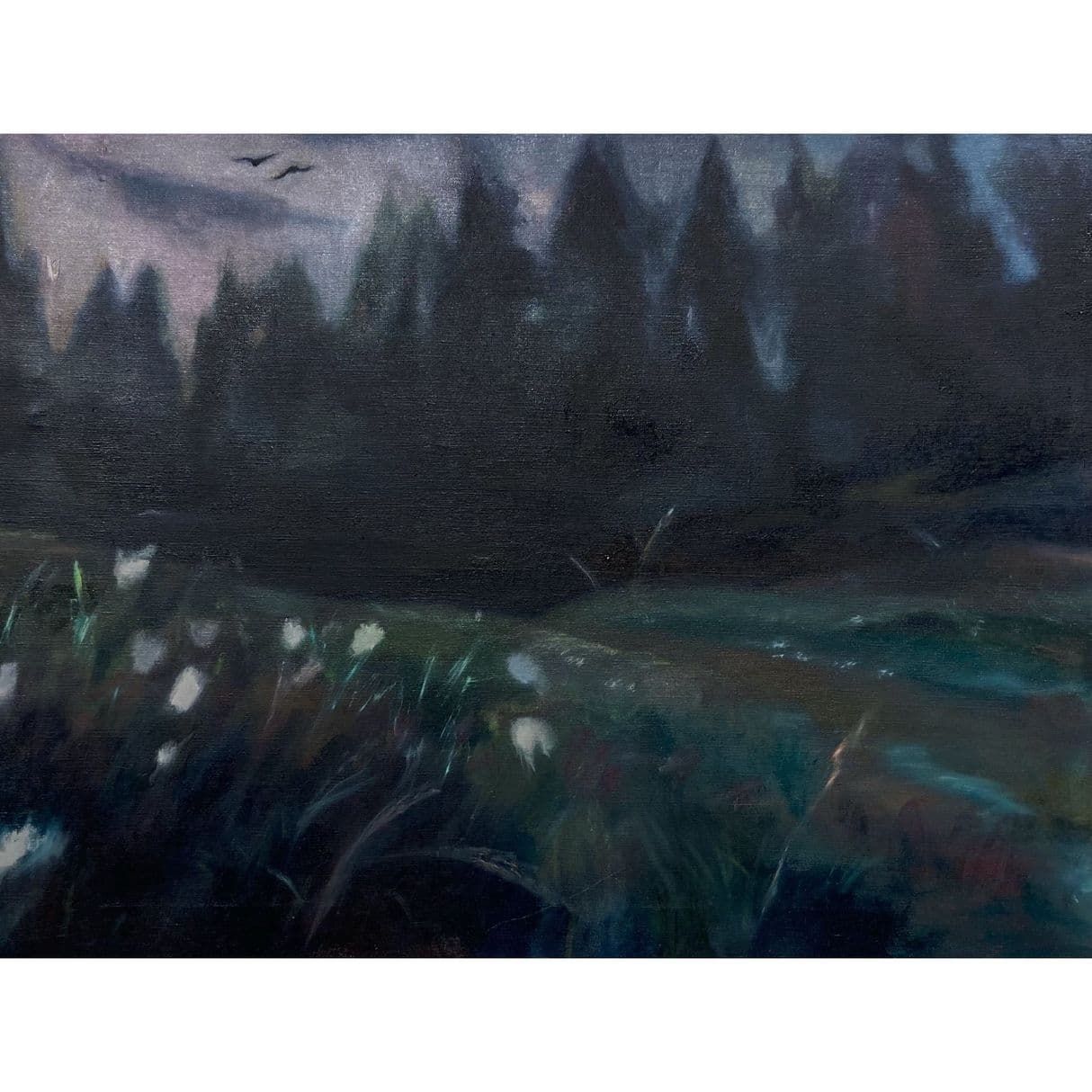 Полина Майер (Картина, живопись - 
                  80 x 70 см) Родной берег