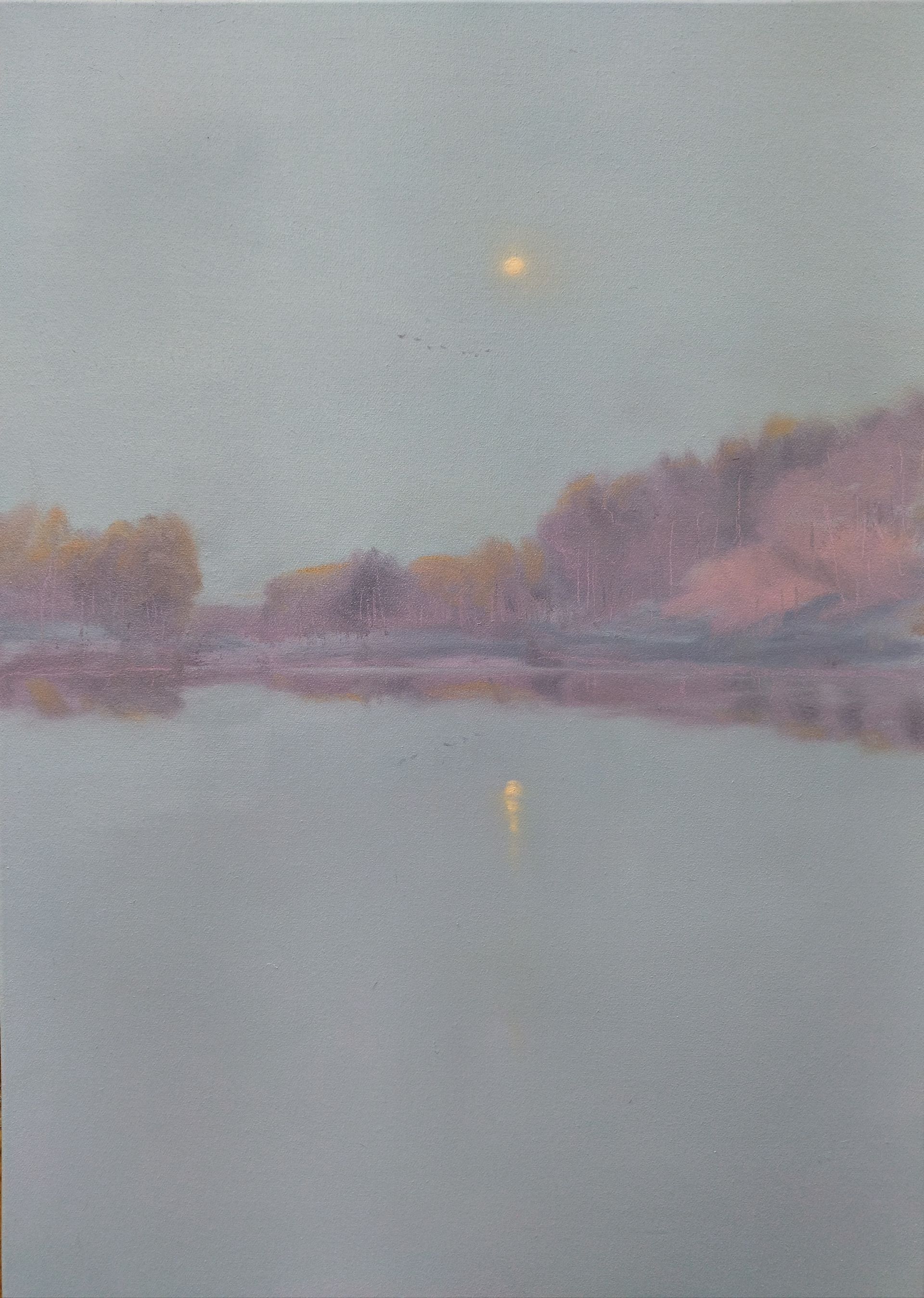 Михаил Рыбаков (Картина, живопись - 
                  50 x 70 см) Ближе к зиме