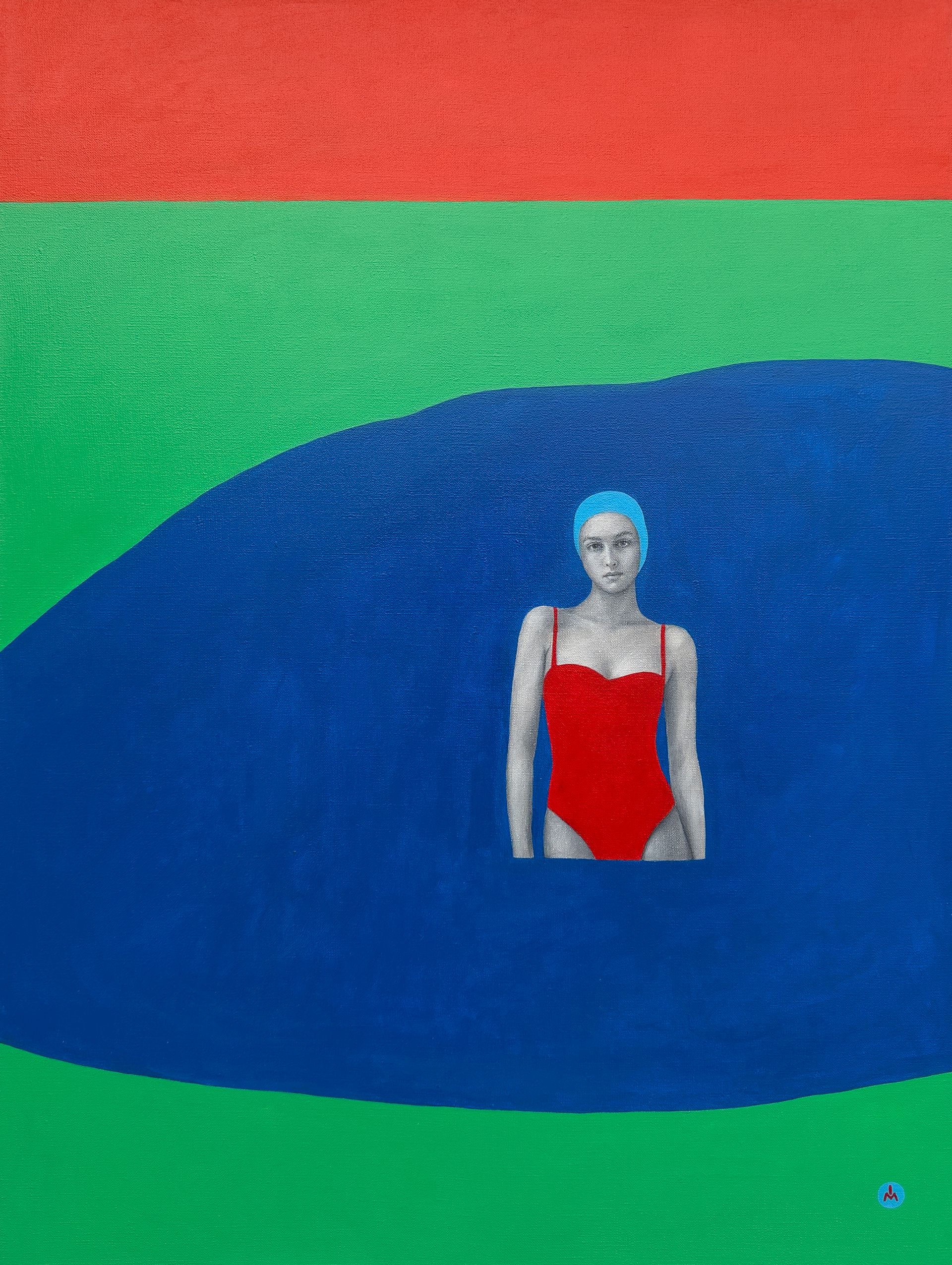 Маргарита Иванова (Картина, живопись - 
                  60 x 80 см) Русалка