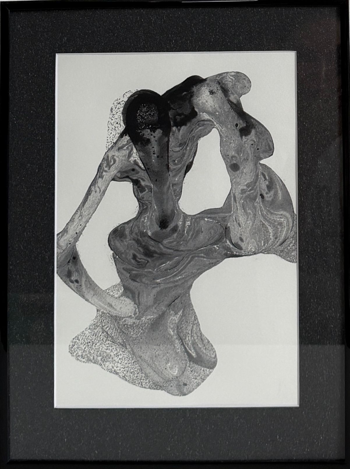 Виктория Марченко (Авторская графика - 
                  30 x 40 см) Black Flow (Long)