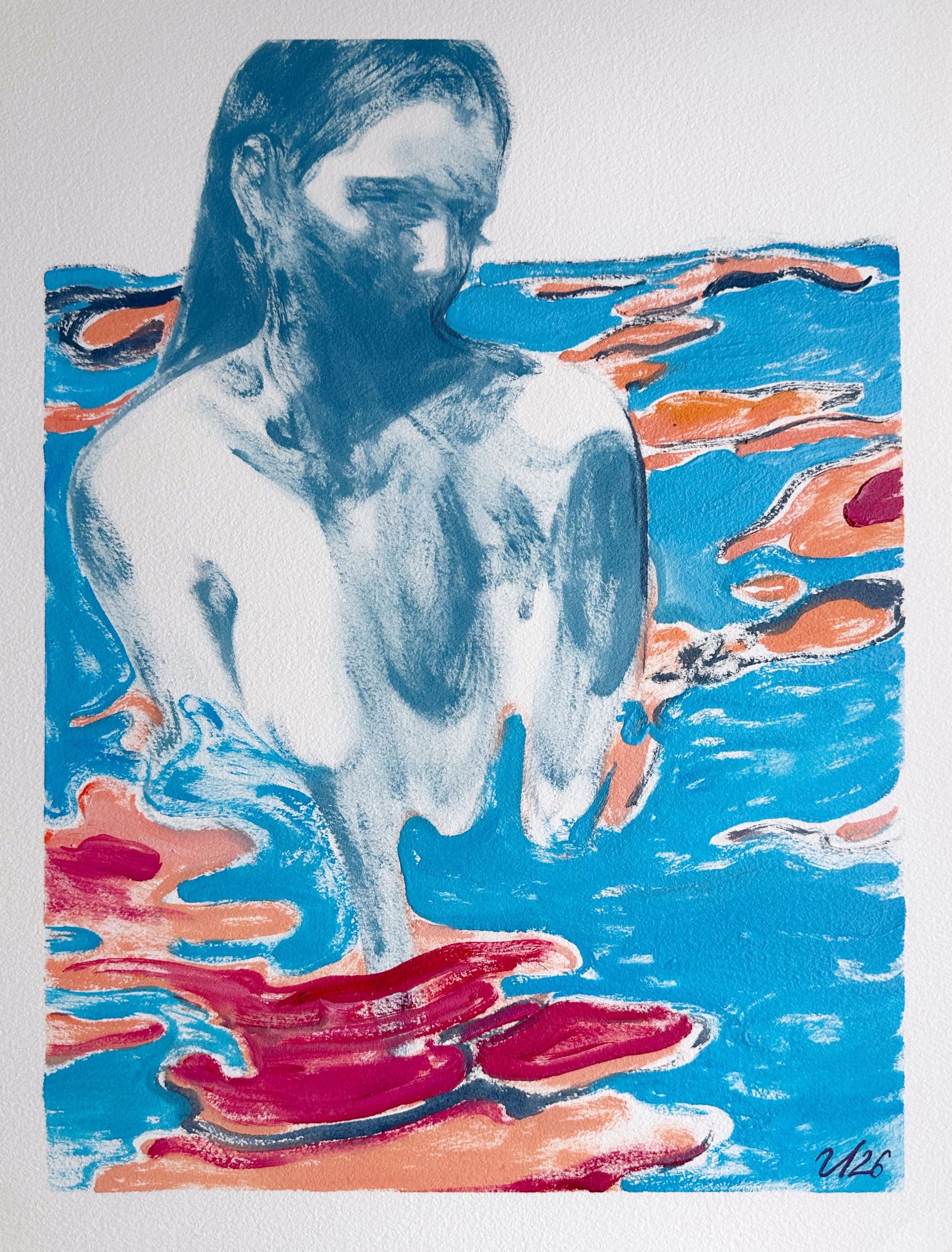 Илья Филатов (Авторская графика - 
                  31 x 41 см) #35