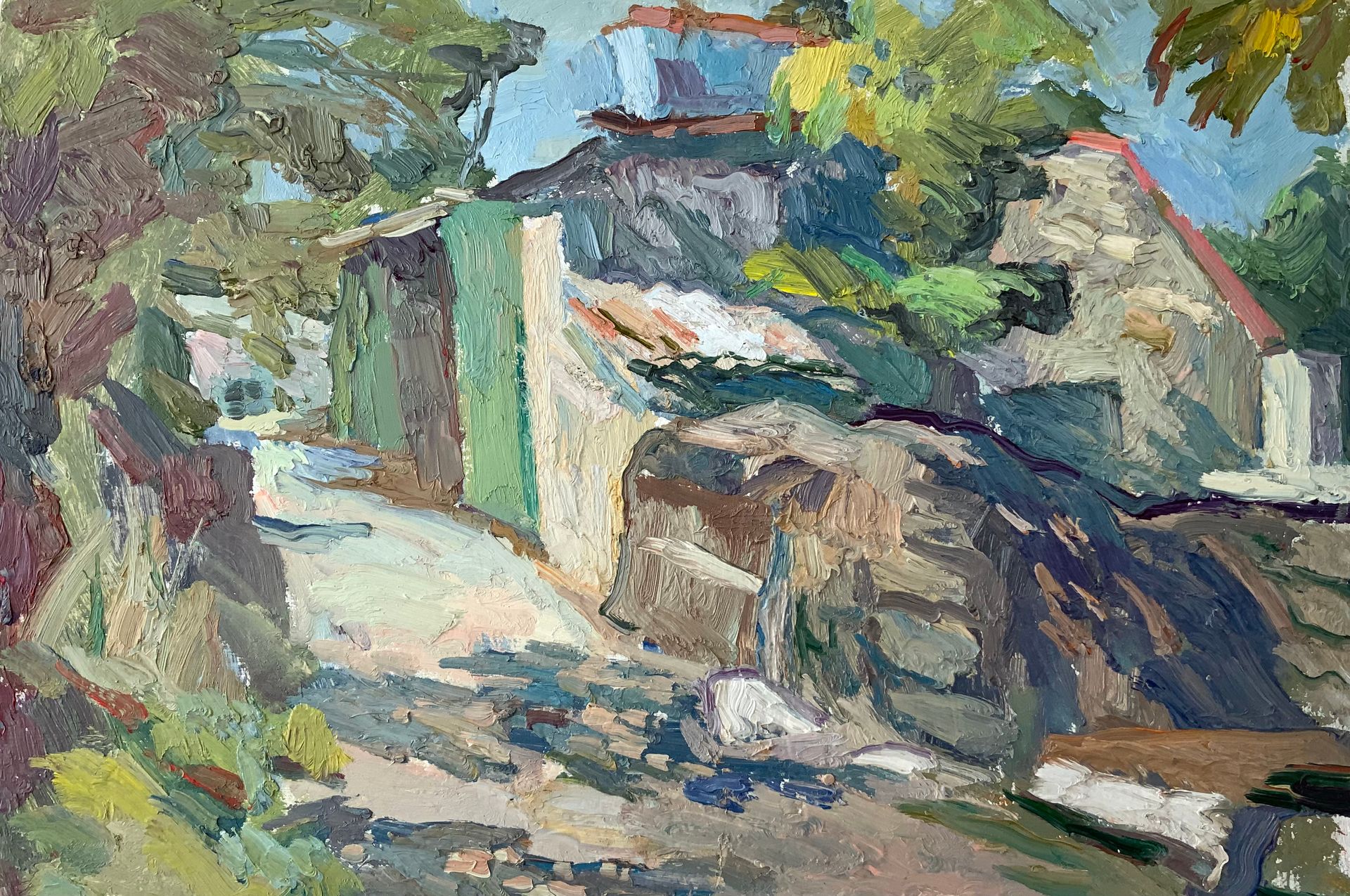 Елизавета Тульчинская (Авторская графика - 
                  34 x 22 см) Этюд