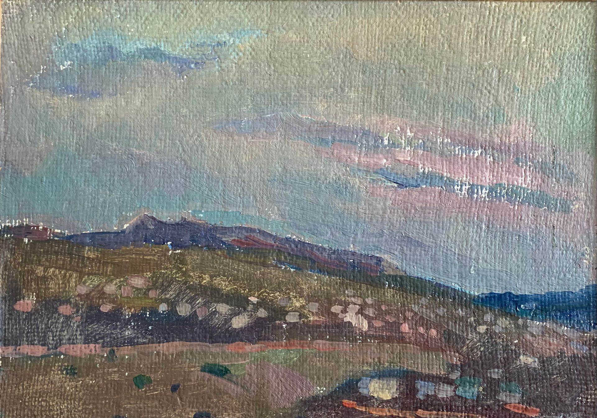 Елизавета Тульчинская (Картина, живопись - 
                  29.8 x 21 см) Этюд