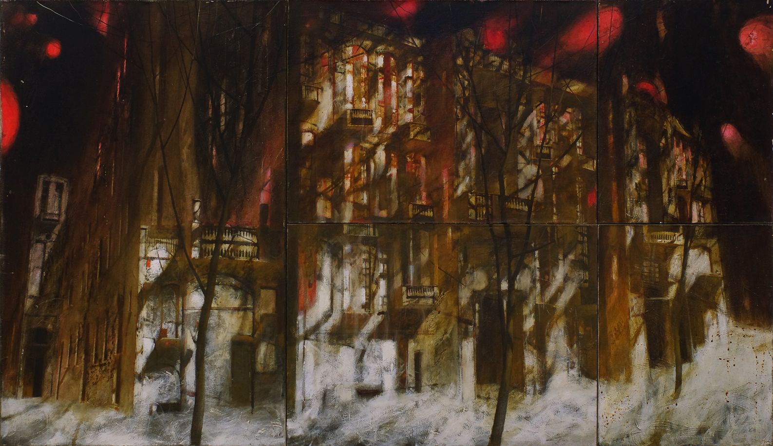 Эдуард Яшин (Картина, живопись - 
                  176 x 100 см) Угол зрения