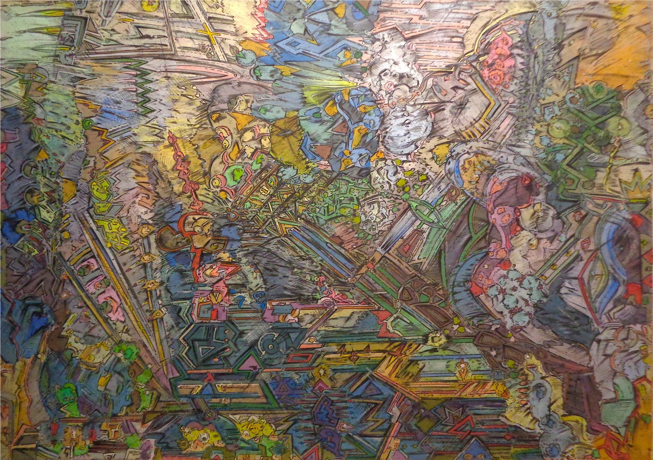 Виталий Копачев (Картина, живопись - 
                  200 x 150 см) Вера