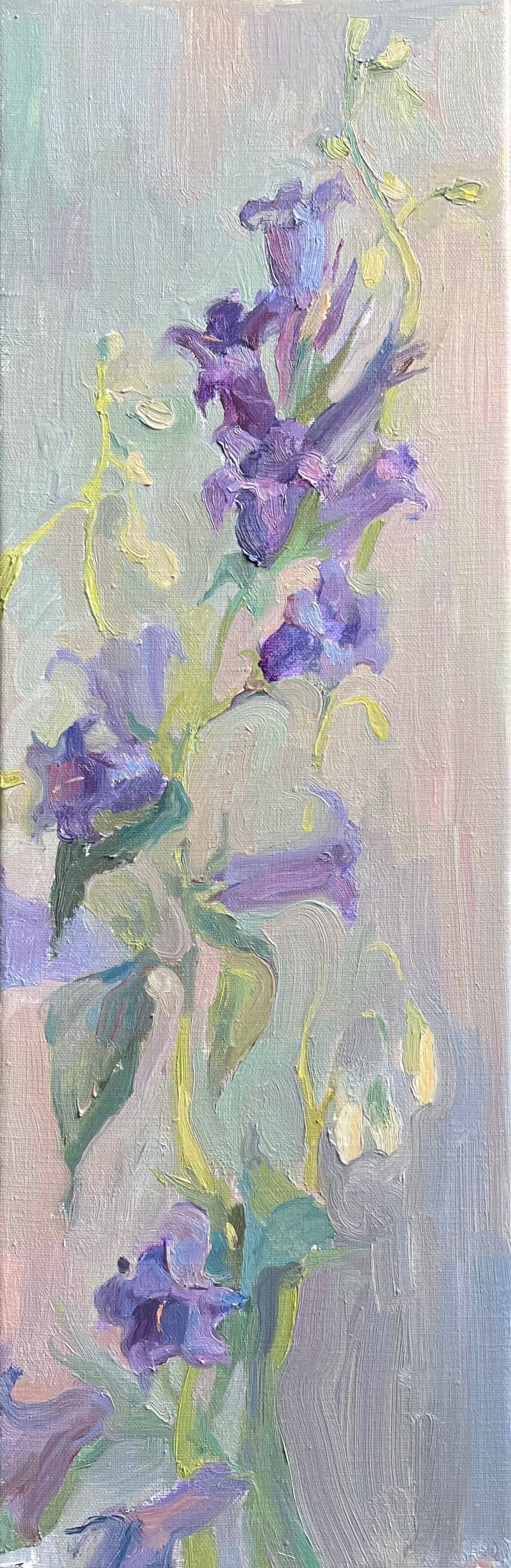 Мария Волкова (Картина, живопись - 
                  20 x 60 см) Колокольчики