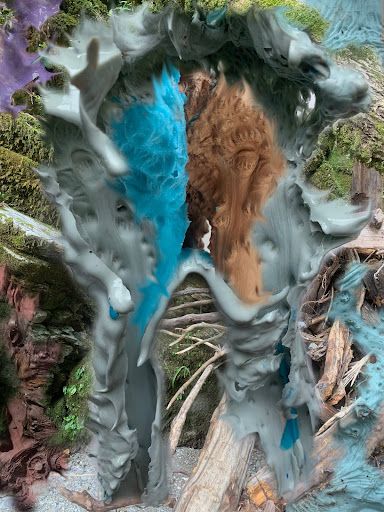 Софья Скидан (Графика цифровая (принты) - 
                  45 x 60 см) Viscosity of spaces