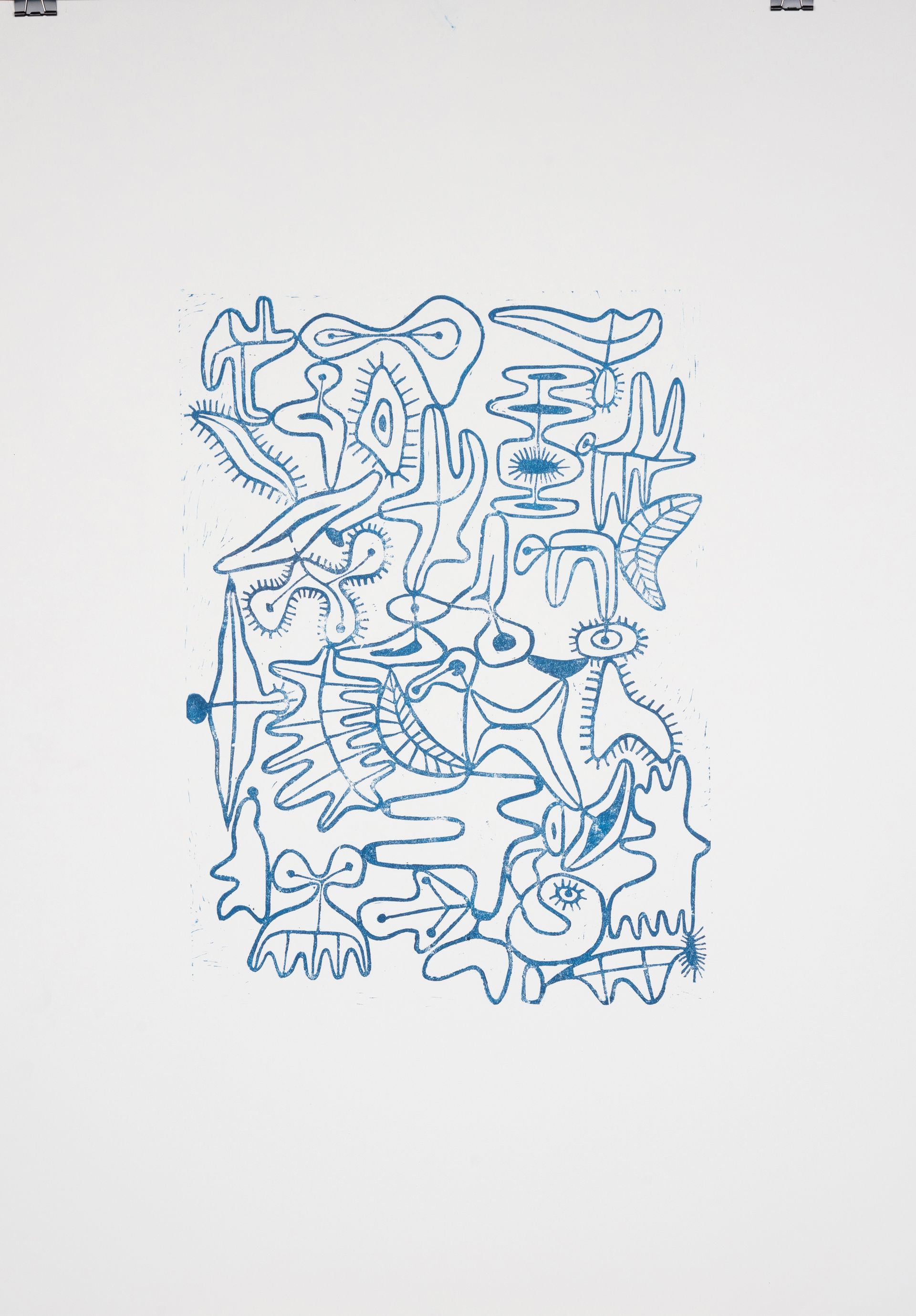 Алена См-По (Графика печатная - 
                  70 x 100 см) Пробуждение