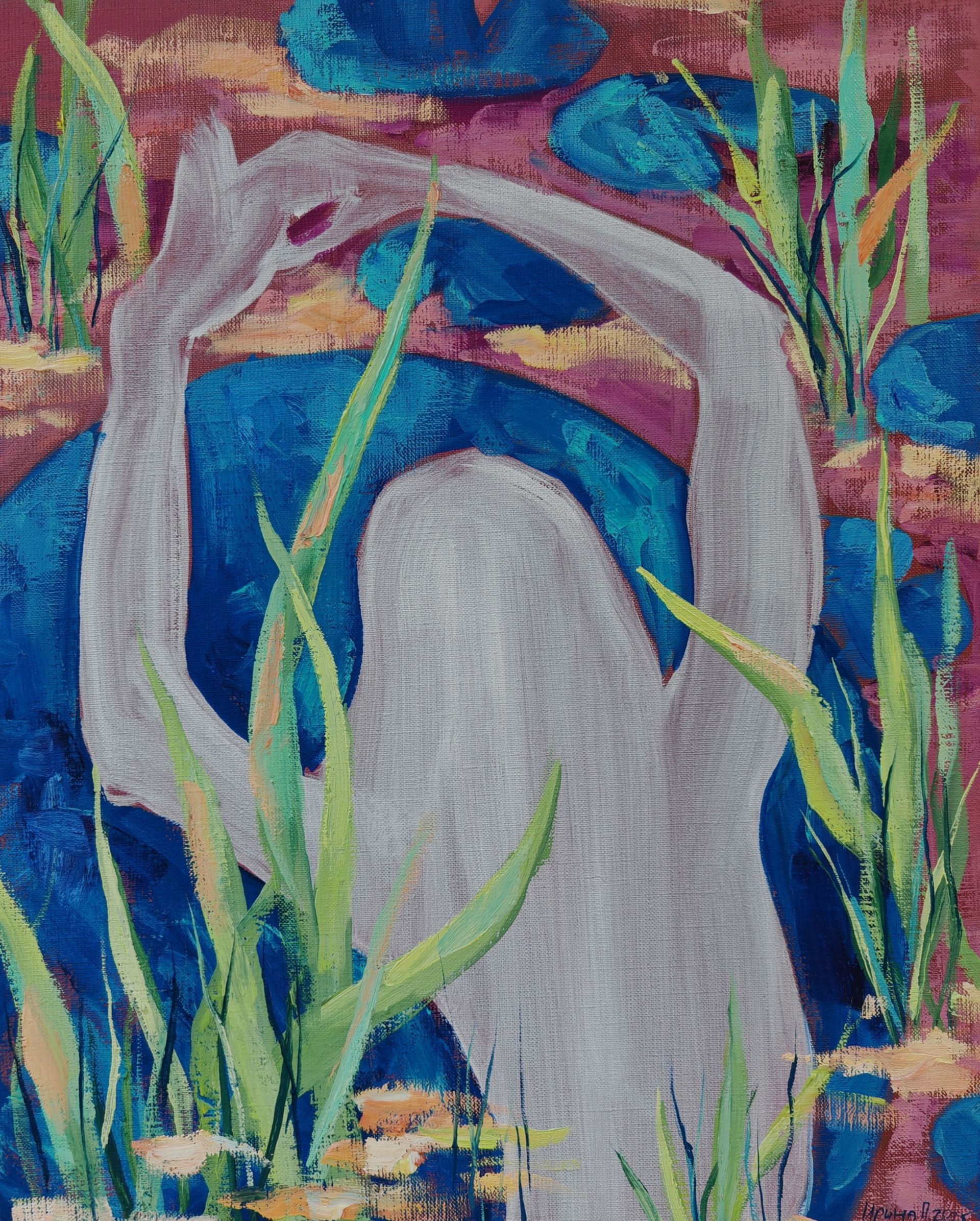 Ирина Петрова (Картина, живопись - 
                  40 x 50 см) Забвение